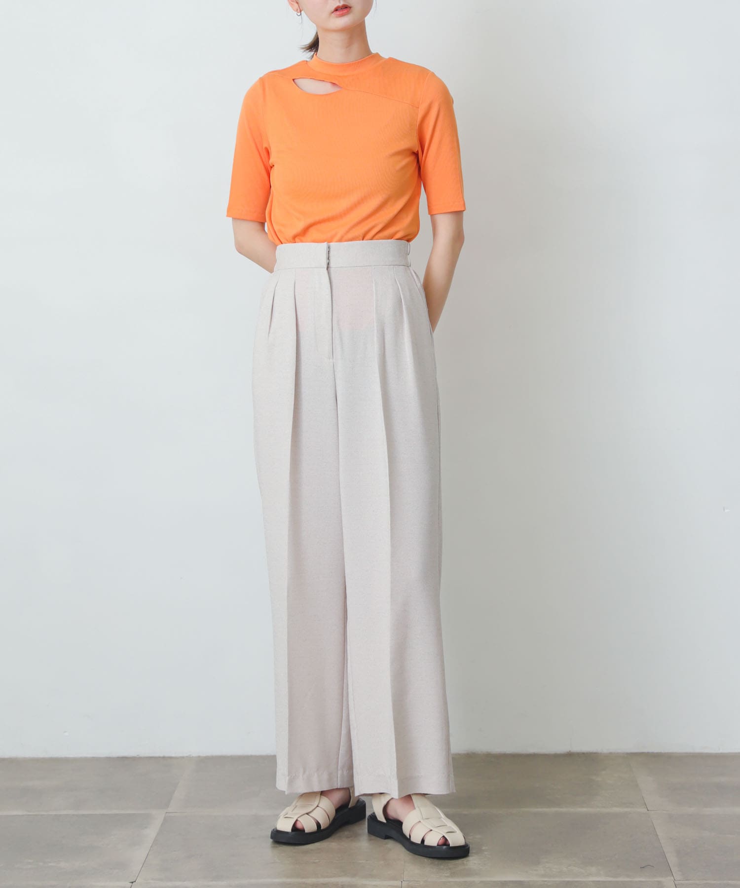 身長：169cm サイズ：one