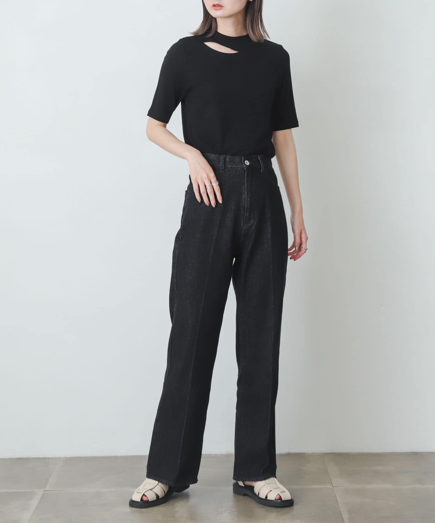 身長：169cm サイズ：one