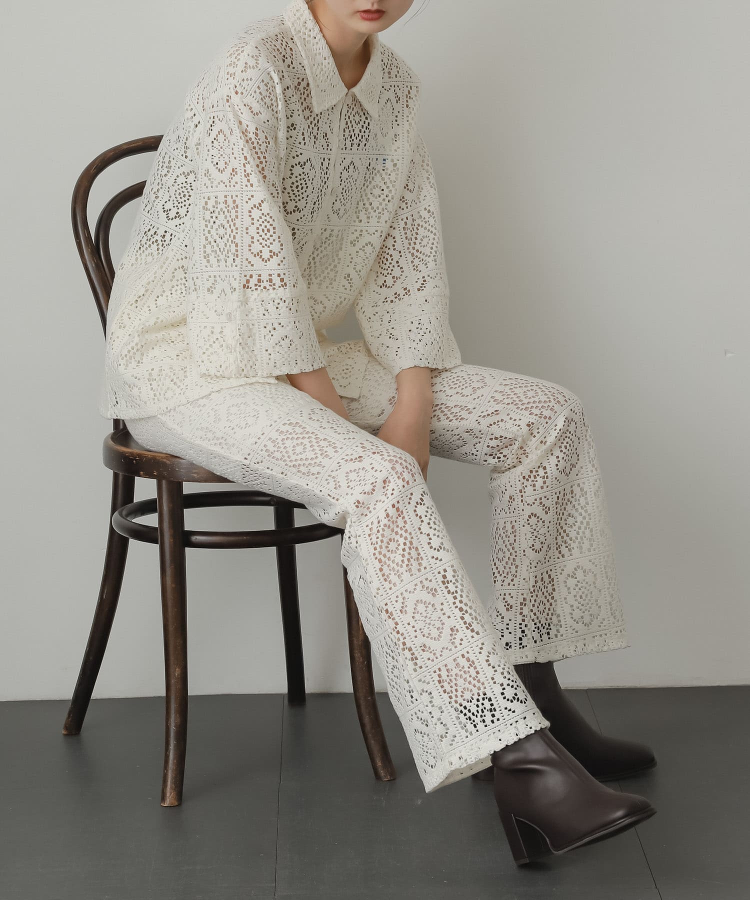 身長：169cm サイズ：one