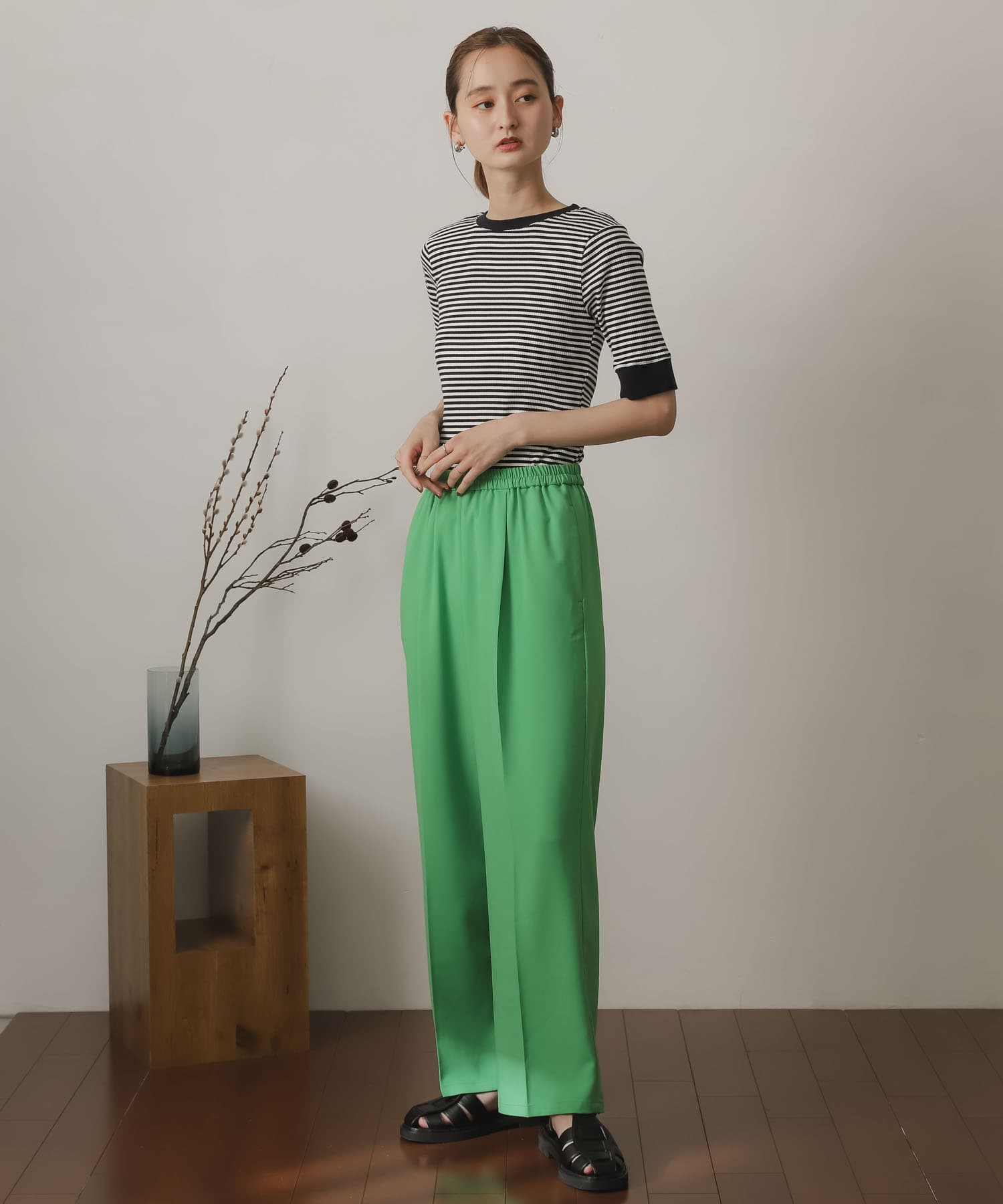 身長：169cm サイズ：one