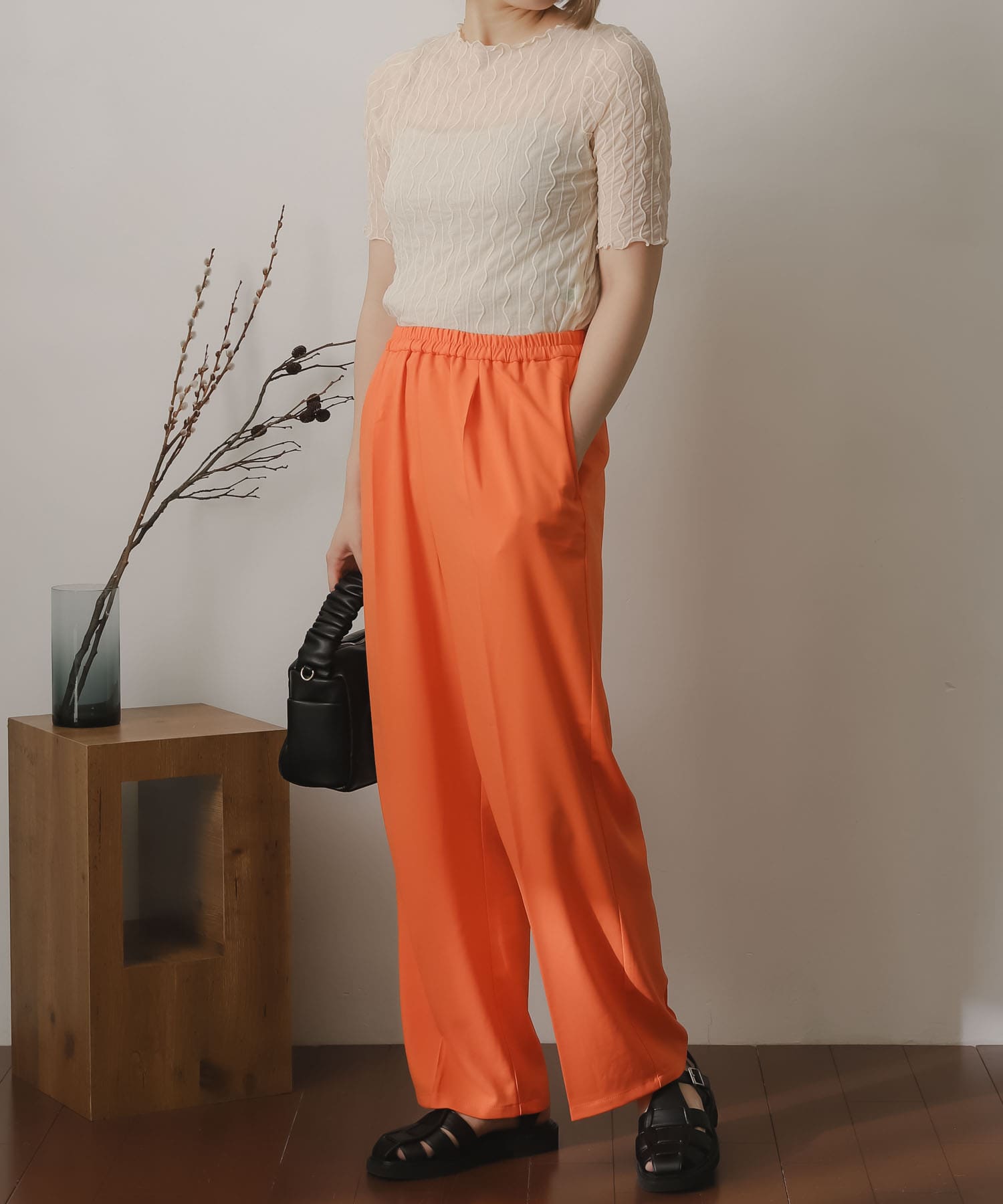 身長：164cm サイズ：one