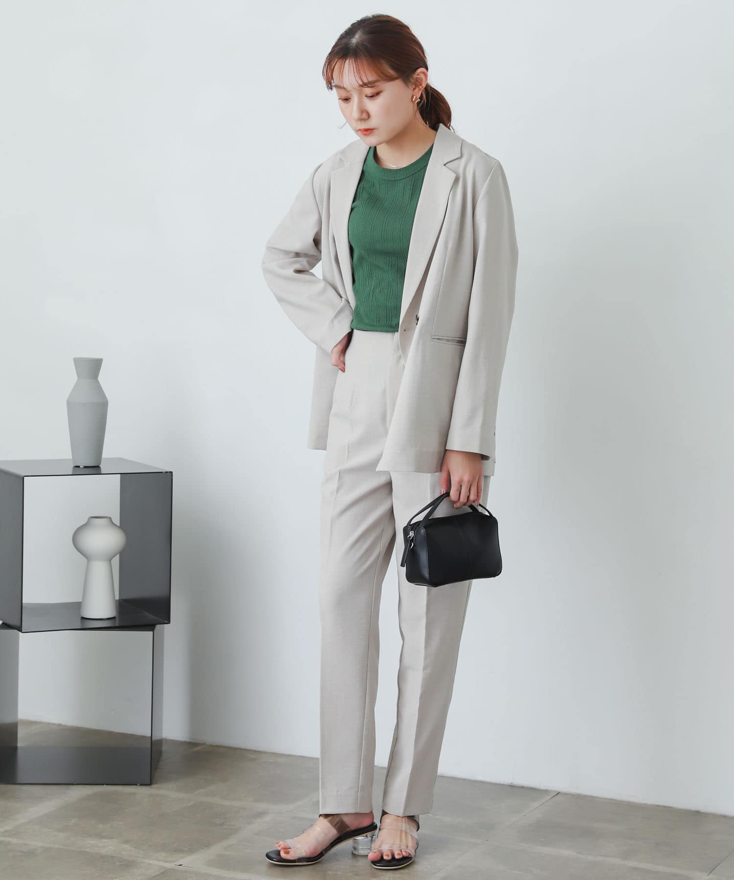 身長：162cm サイズ：L