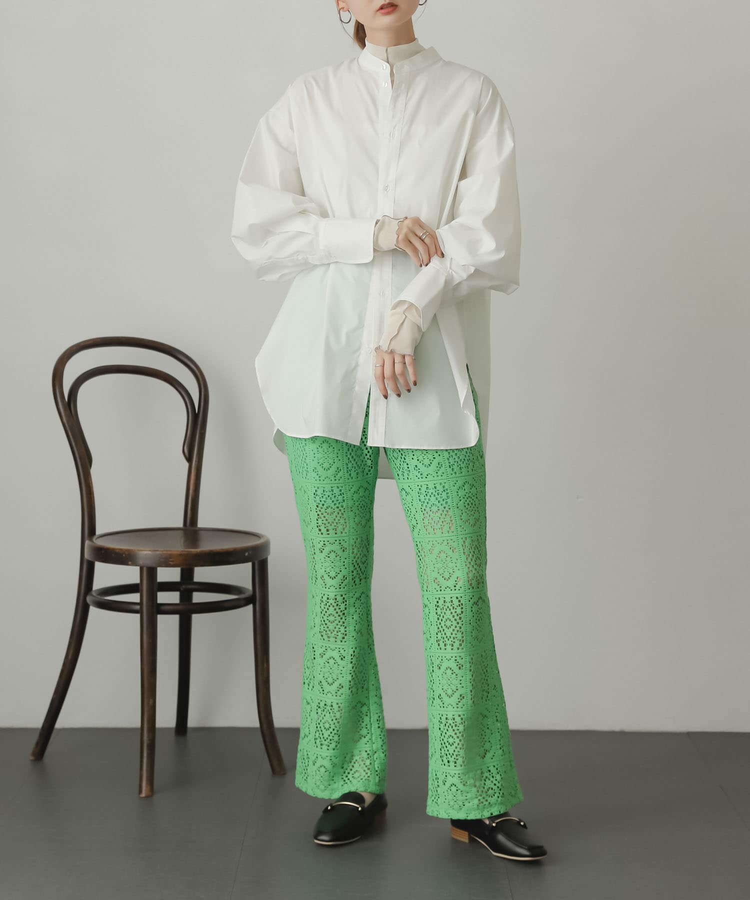 身長：169cm サイズ：one