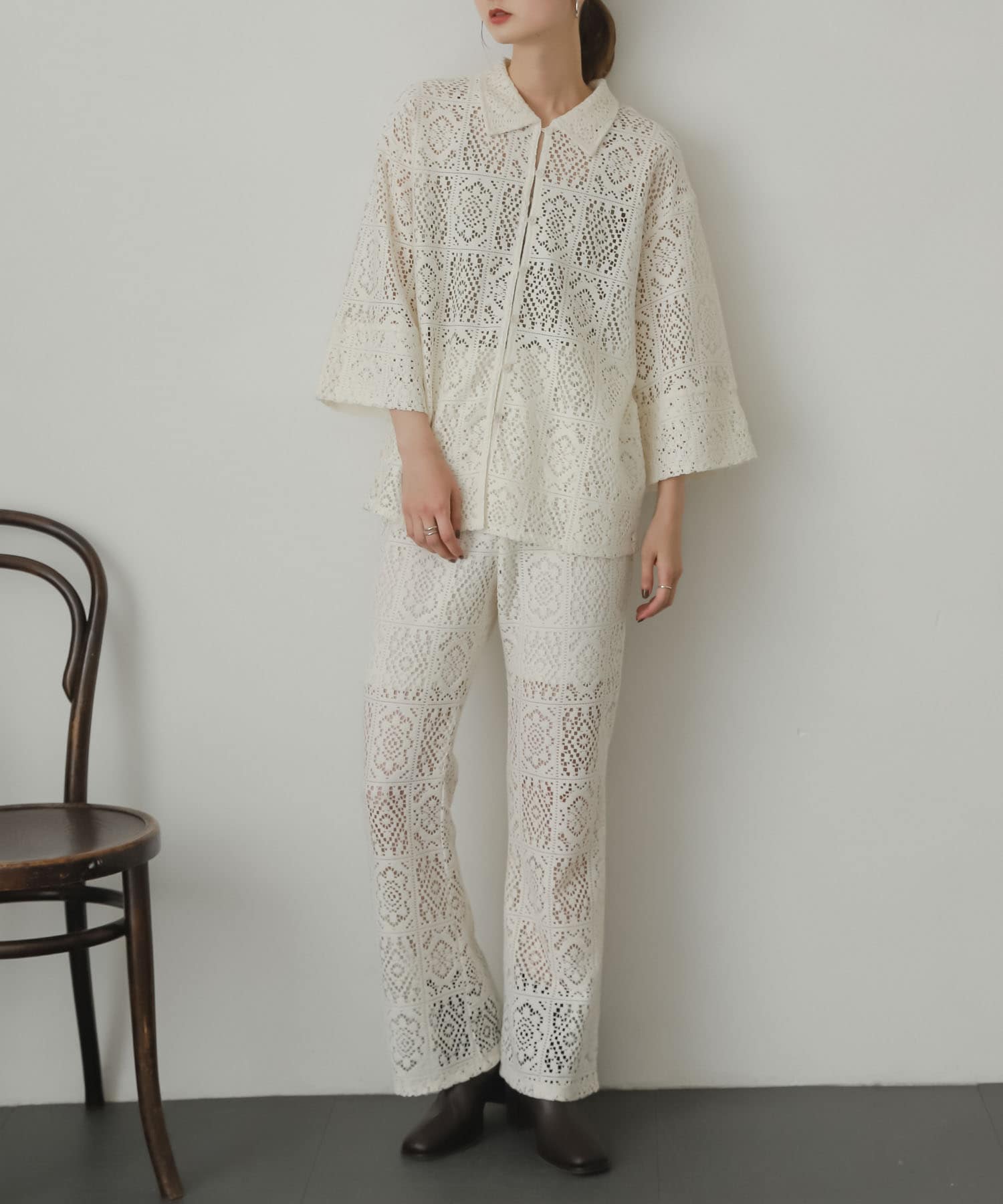 身長：169cm サイズ：one