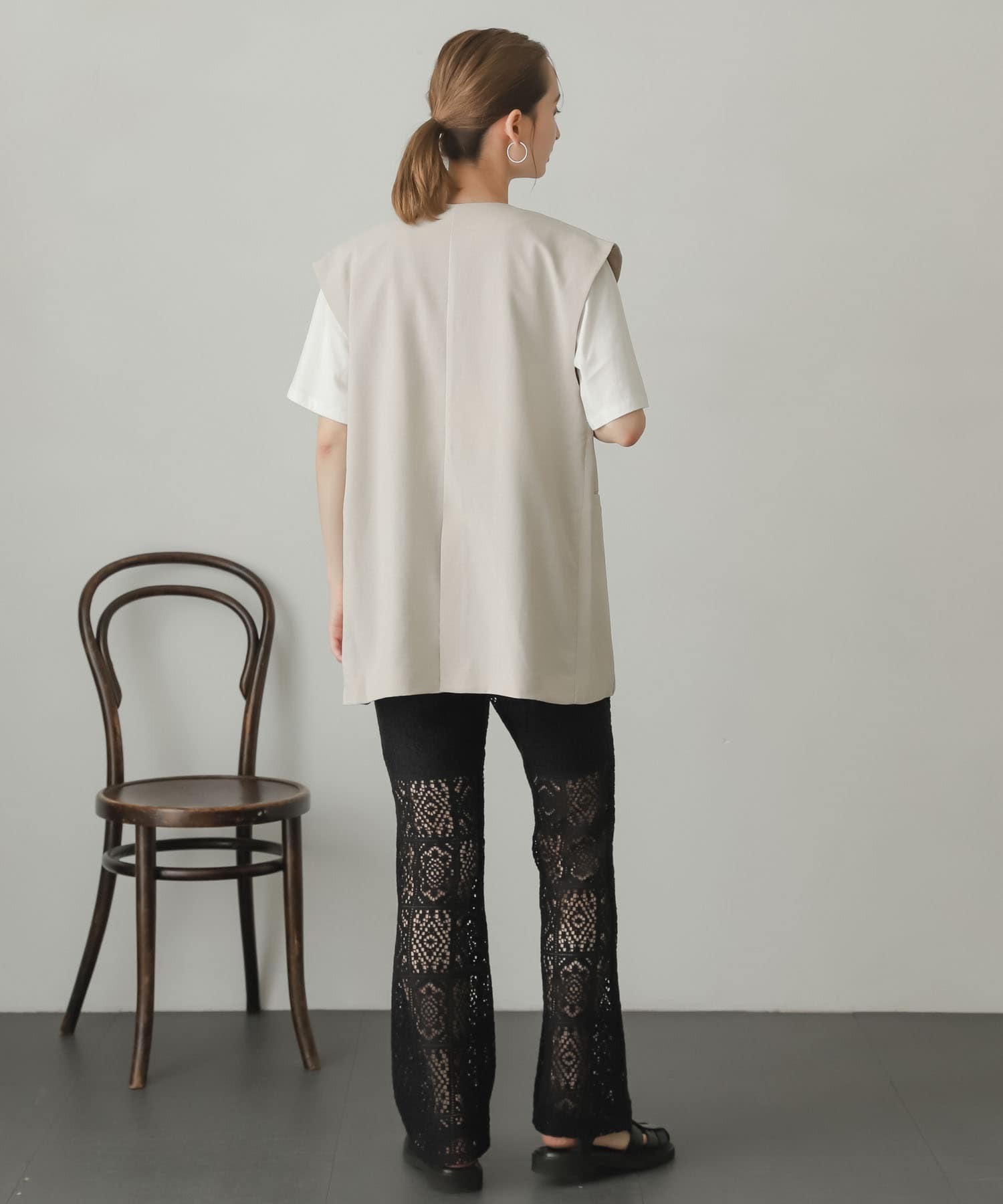 身長：169cm サイズ：one