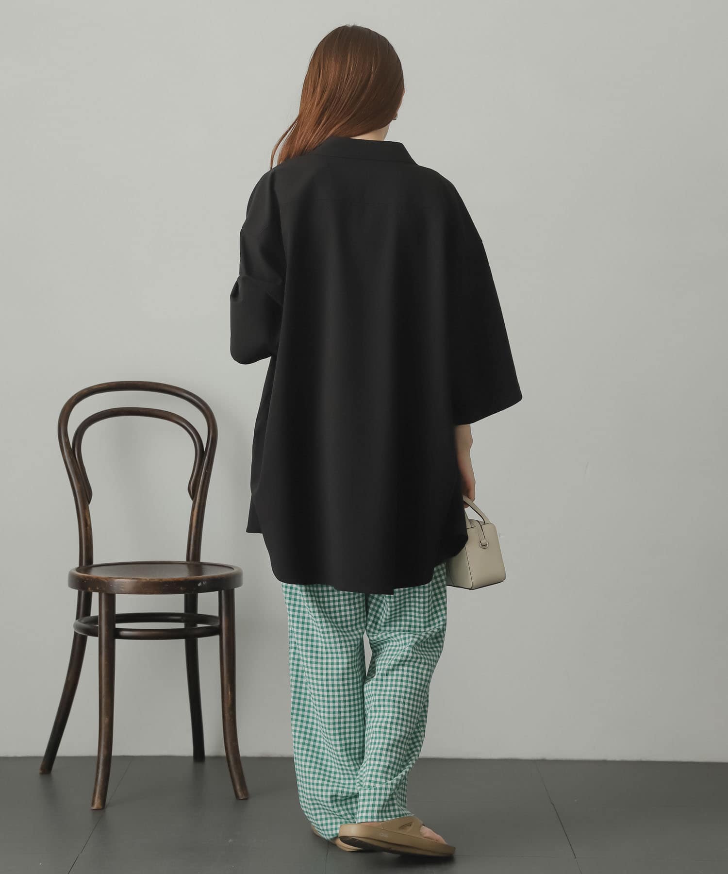 身長：156cm サイズ：one