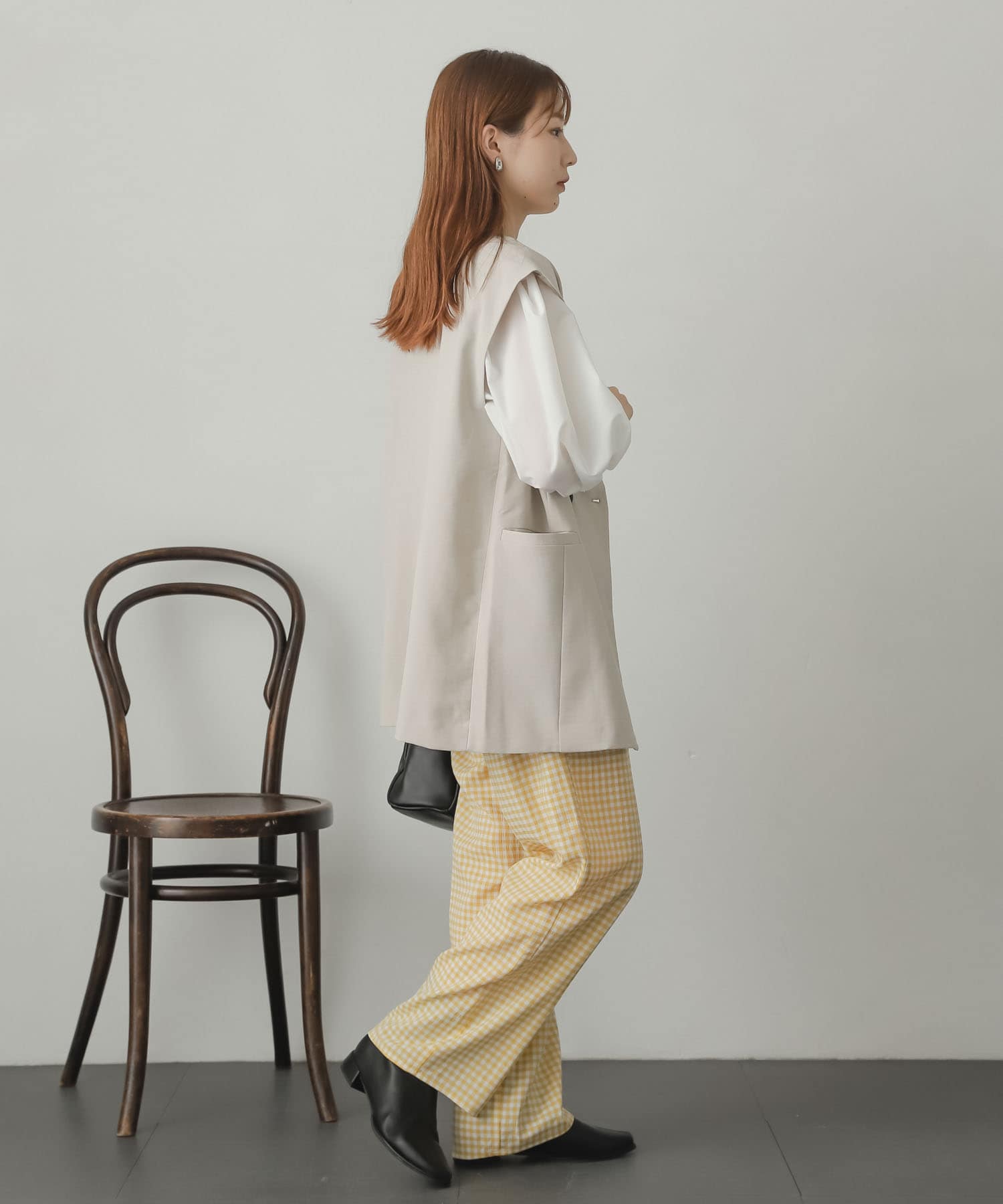 身長：156cm サイズ：one