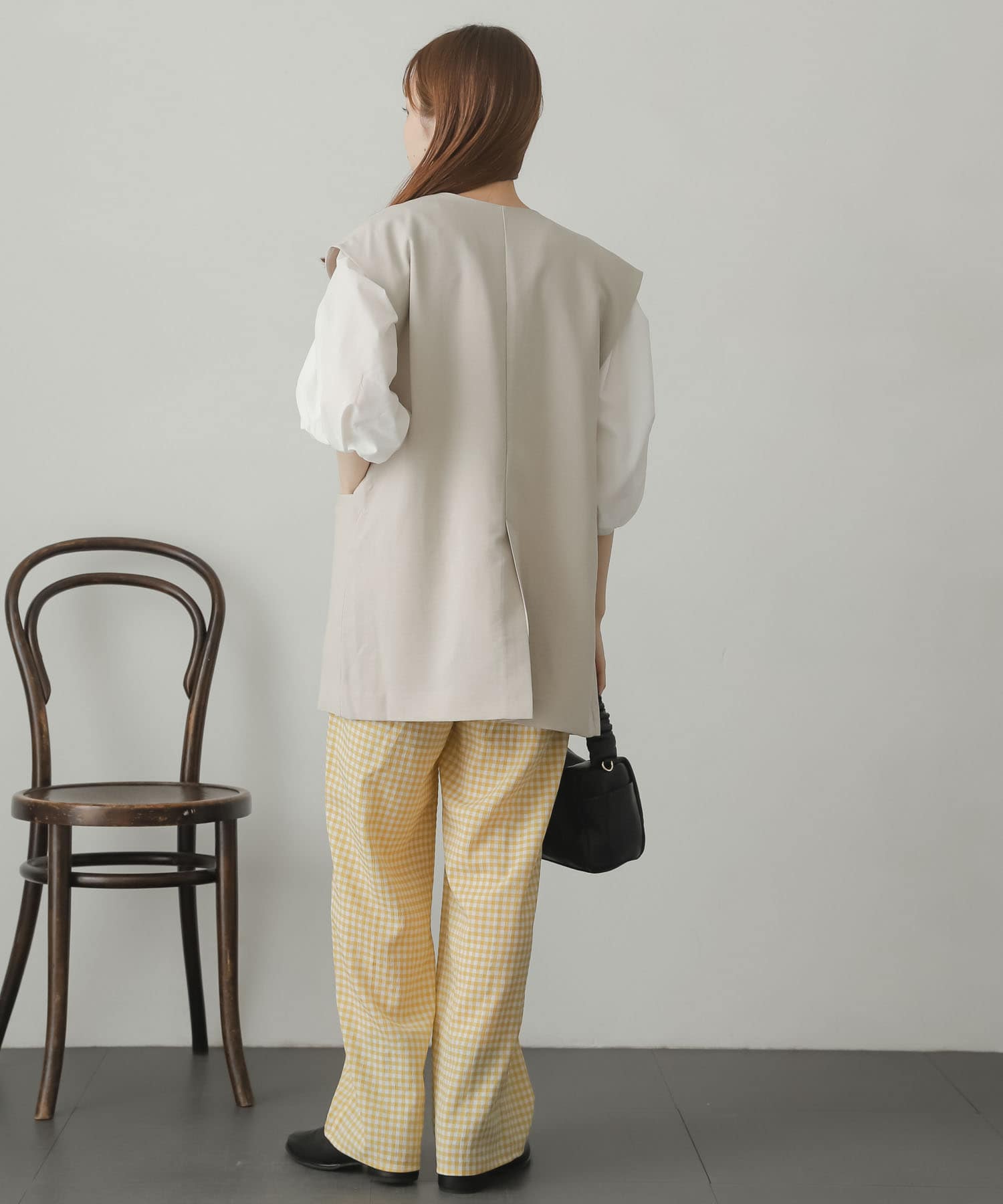 身長：156cm サイズ：one