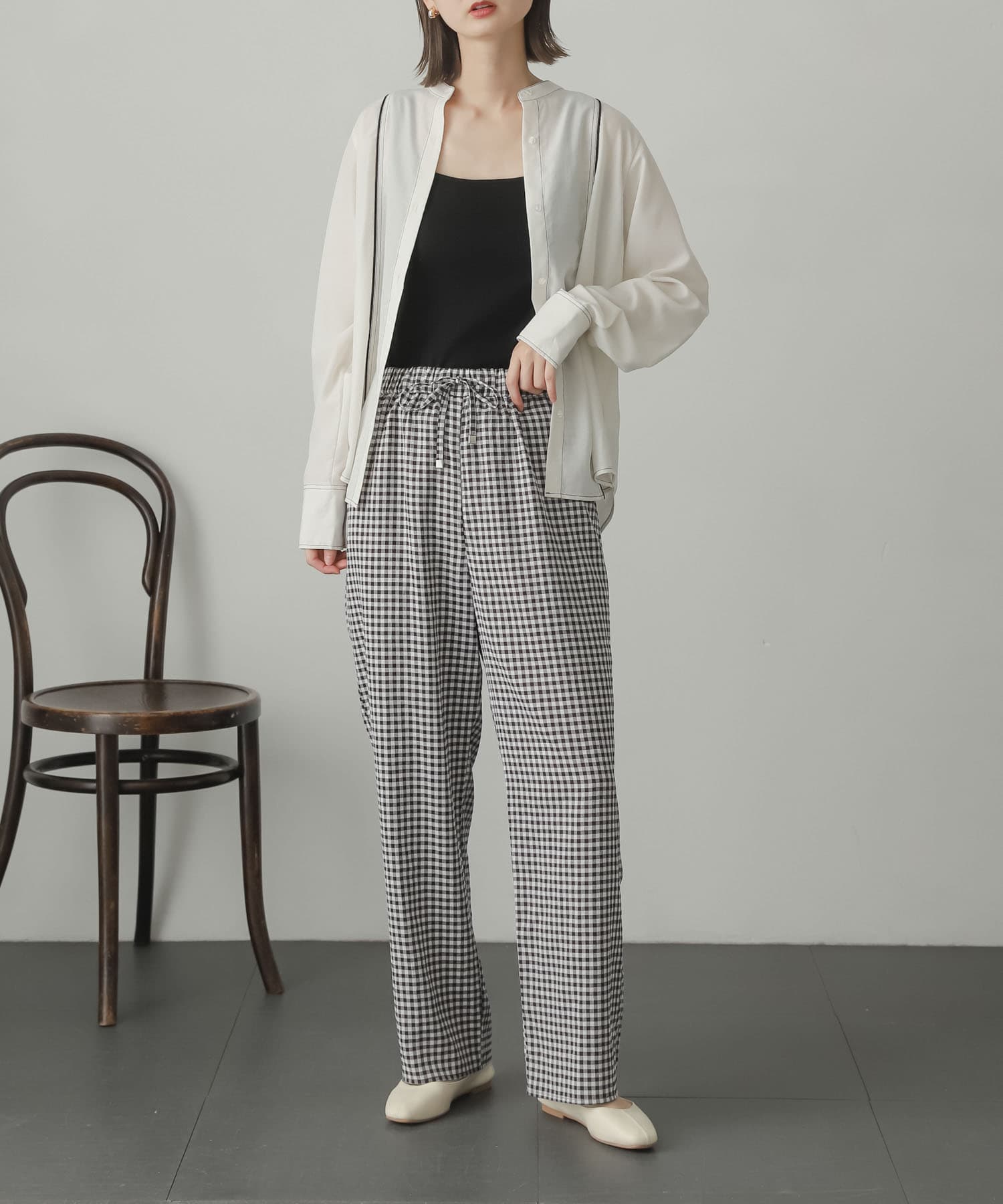 身長：169cm サイズ：one