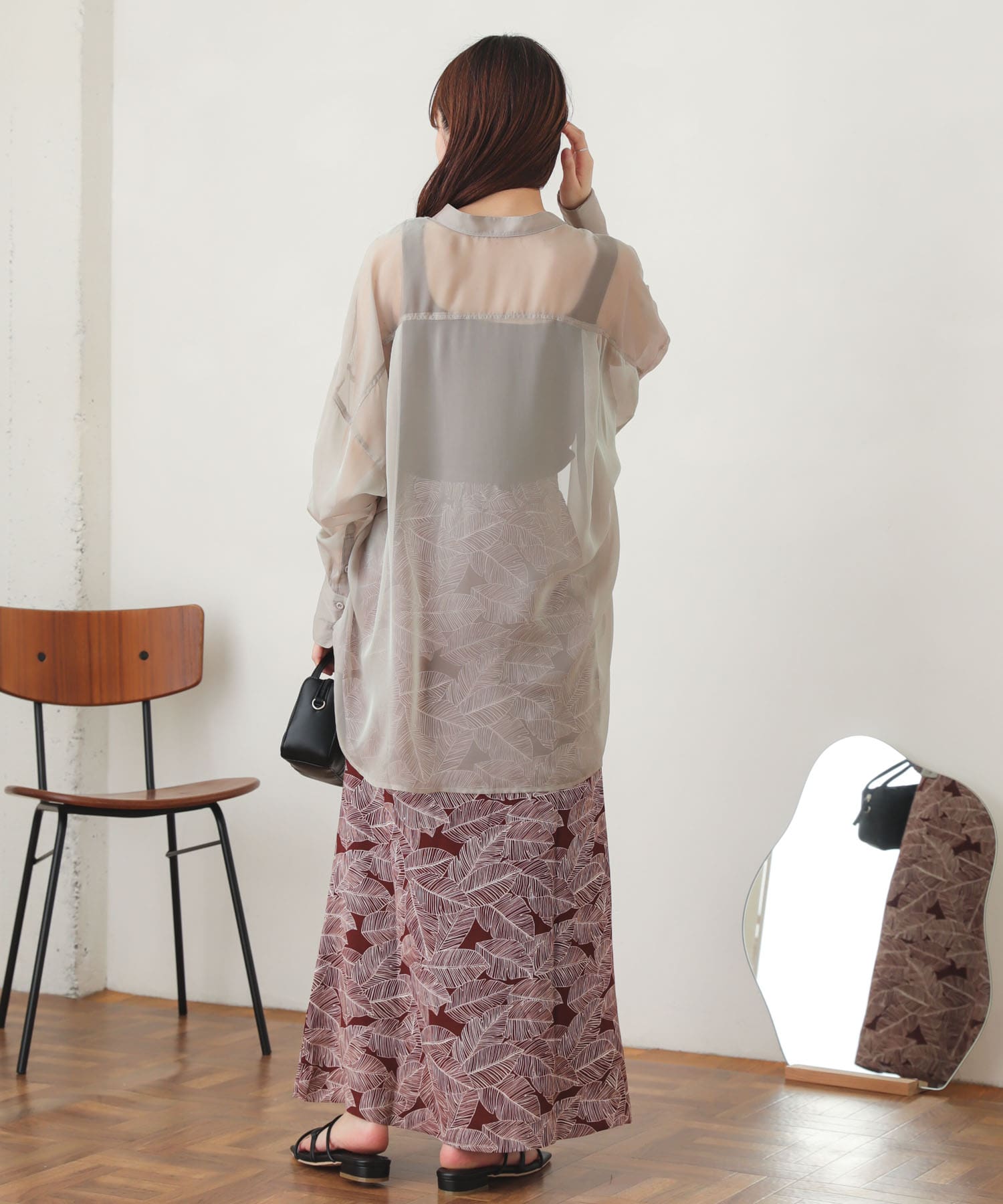 身長：156cm サイズ：M