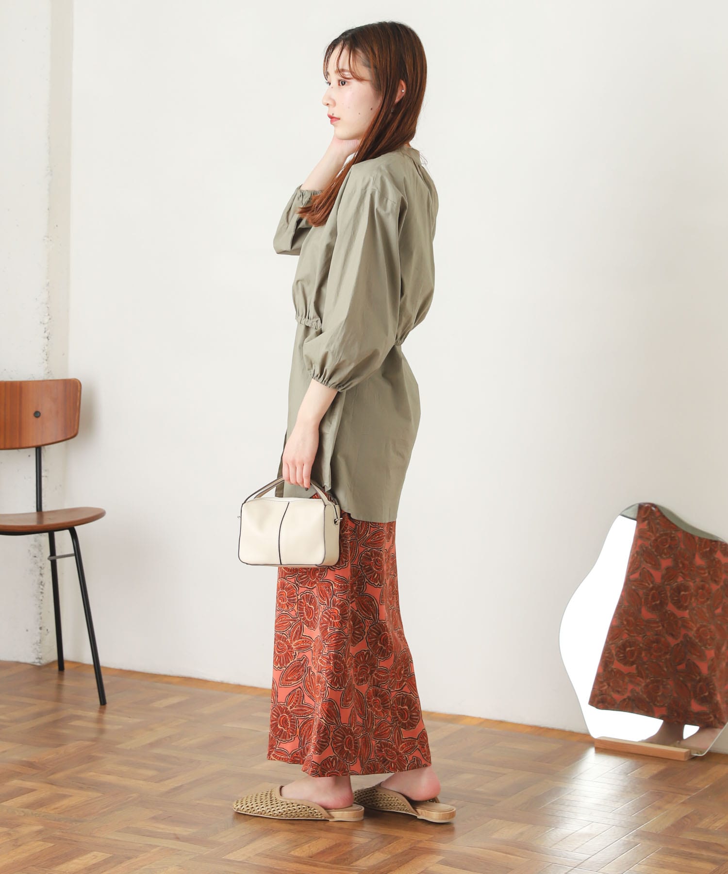 身長：156cm サイズ：S