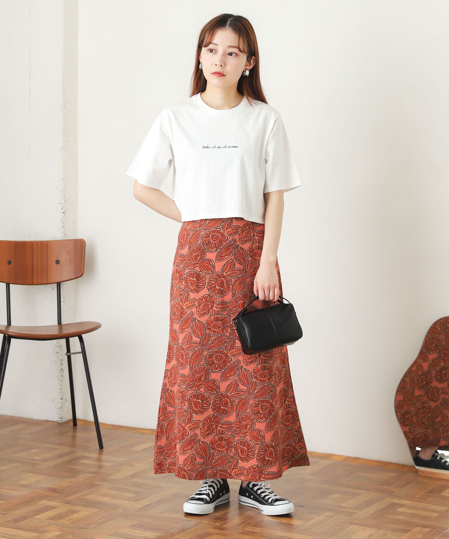 身長：156cm サイズ：S