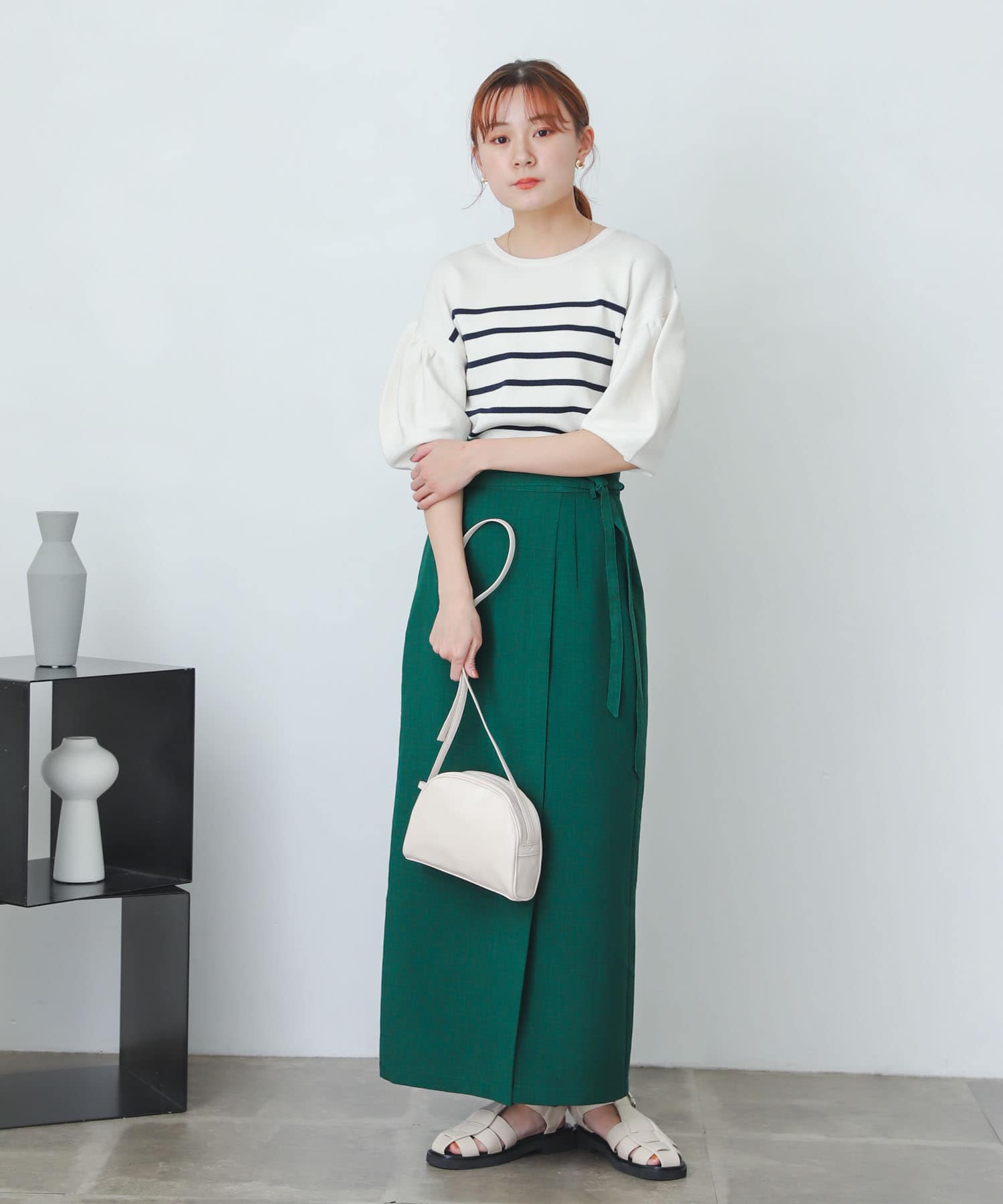 身長：162cm サイズ：L