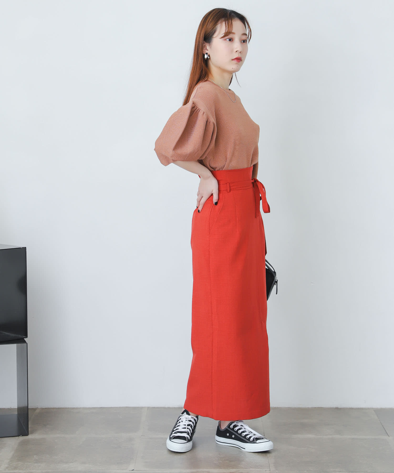 身長：156cm サイズ：XS