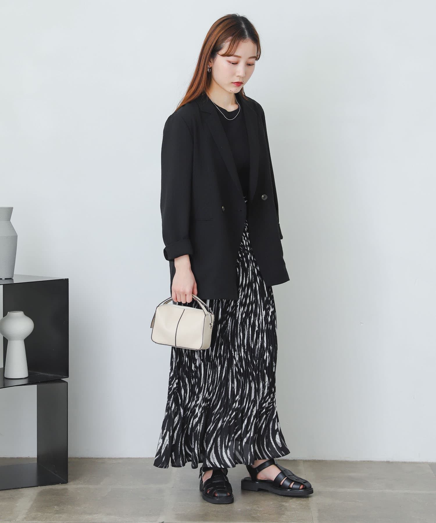 身長：156cm サイズ：one