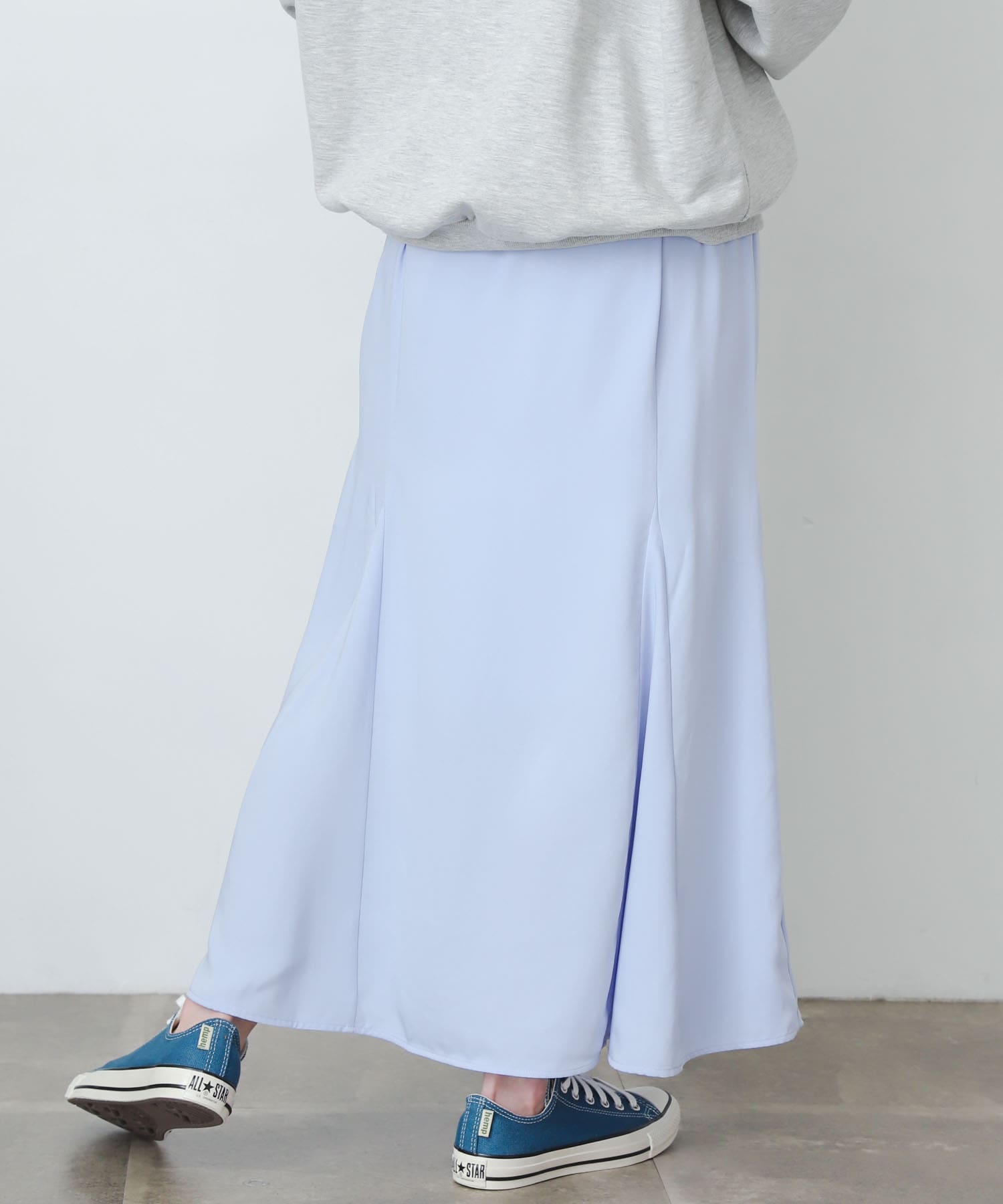 マーメイドナロースカート L.BLUE one