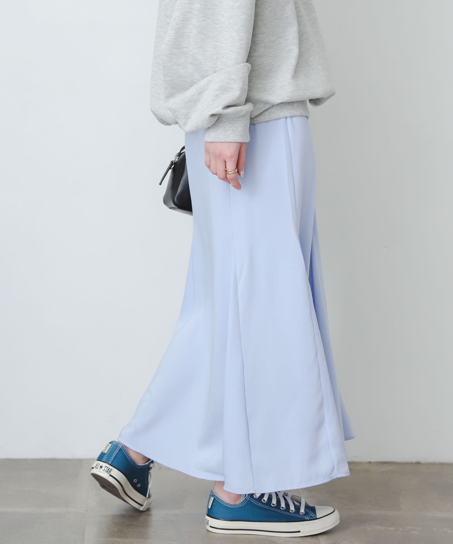 マーメイドナロースカート L.BLUE one