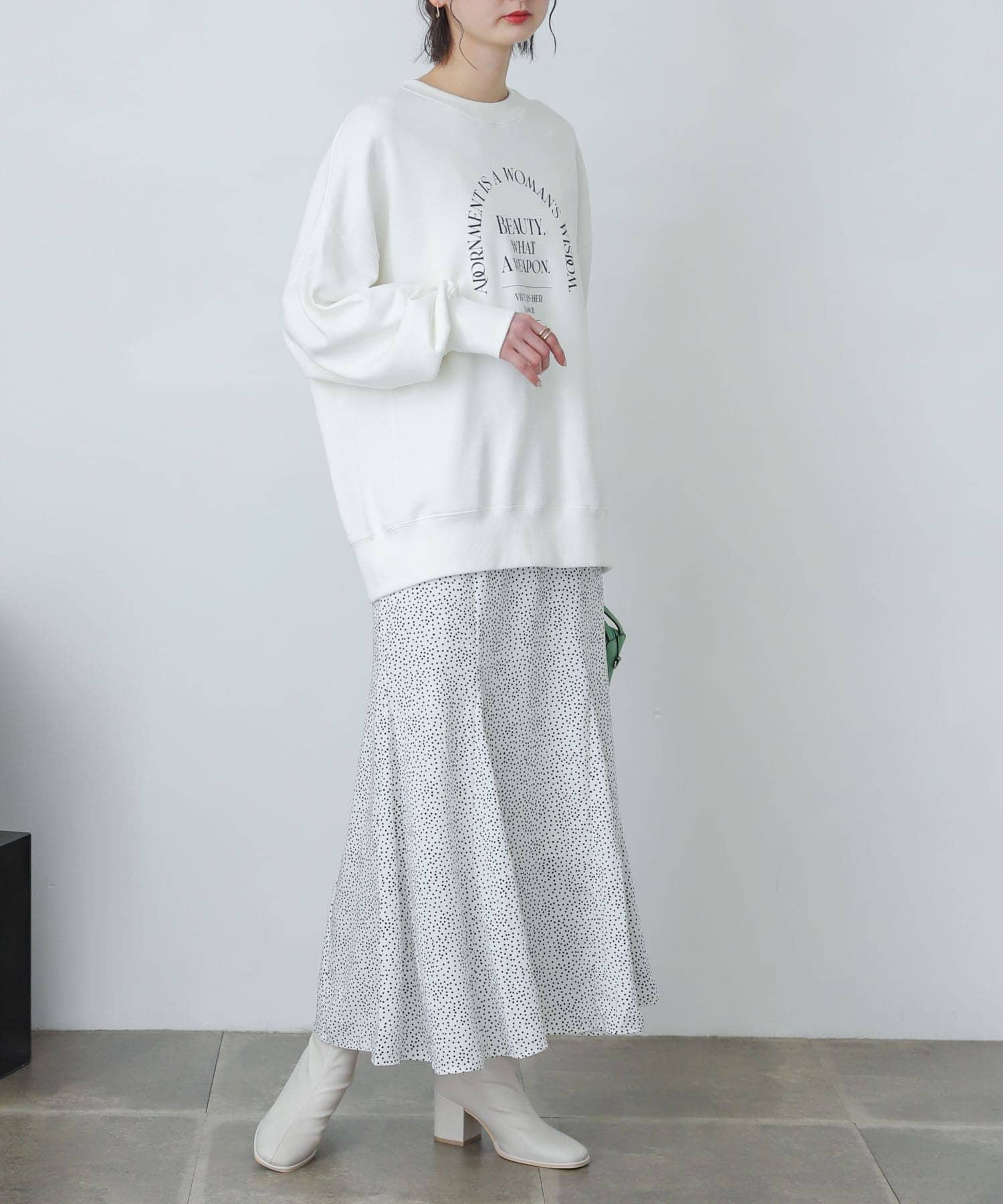 身長：169cm サイズ：one