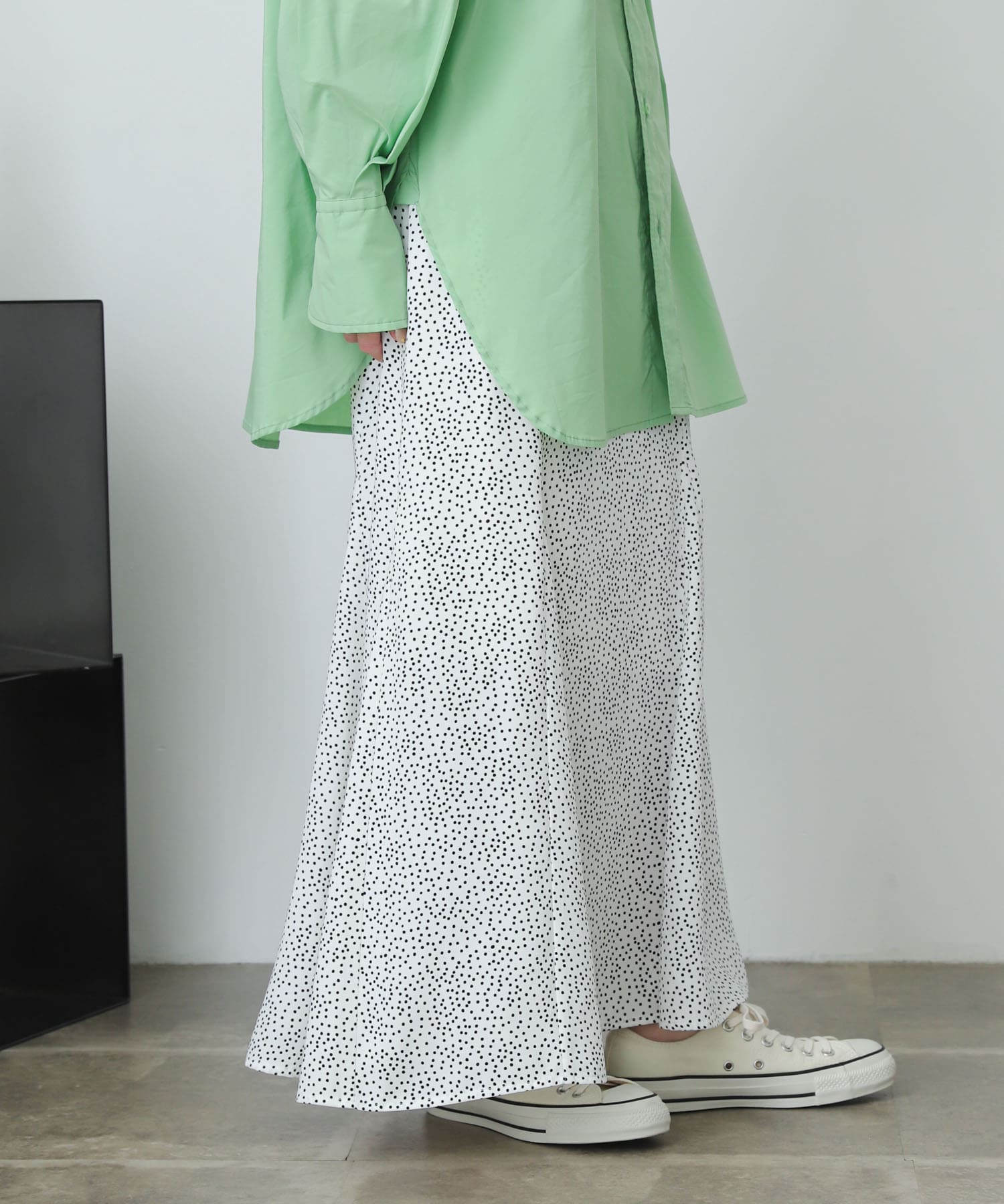 身長：156cm サイズ：one