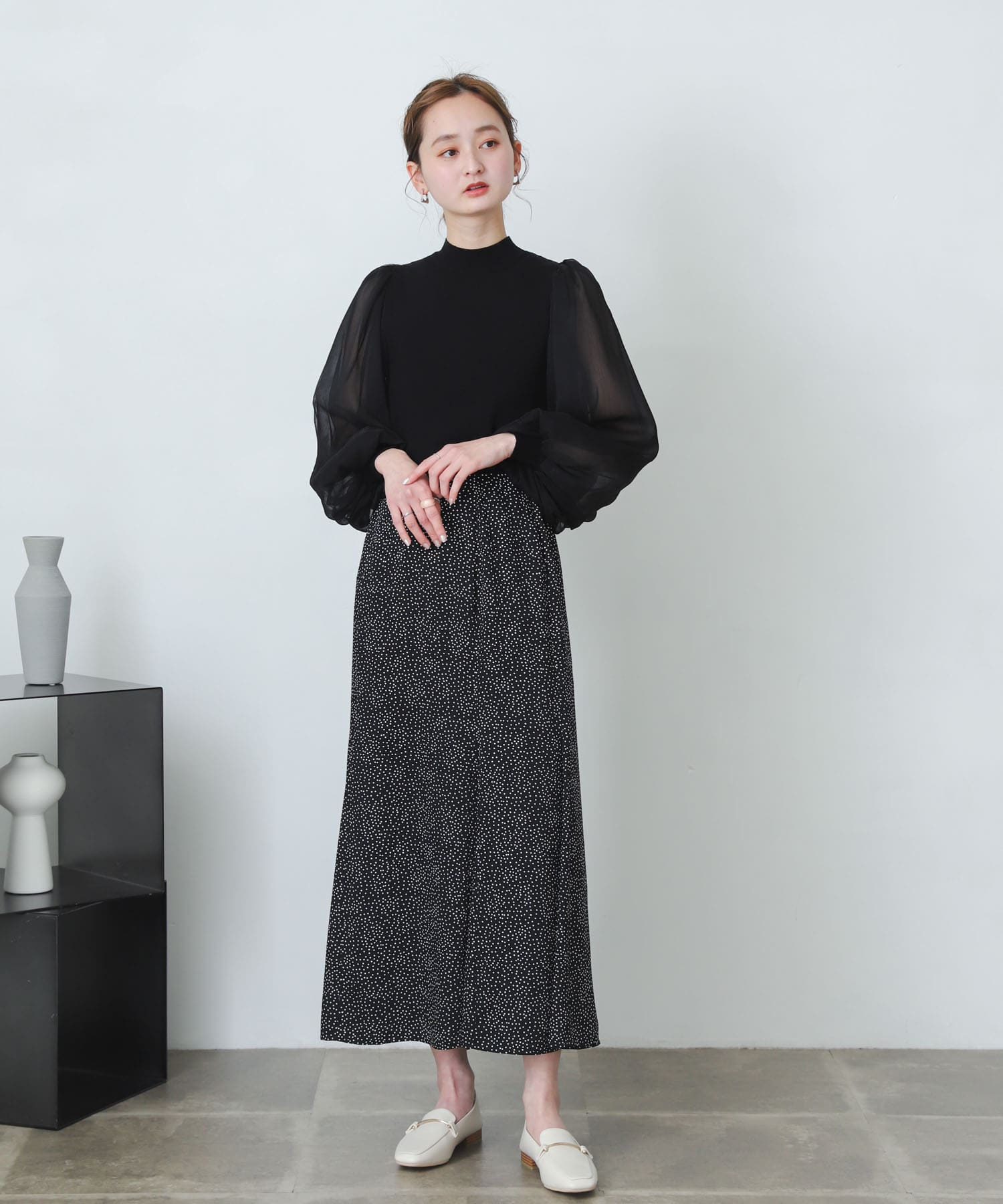身長：169cm サイズ：one