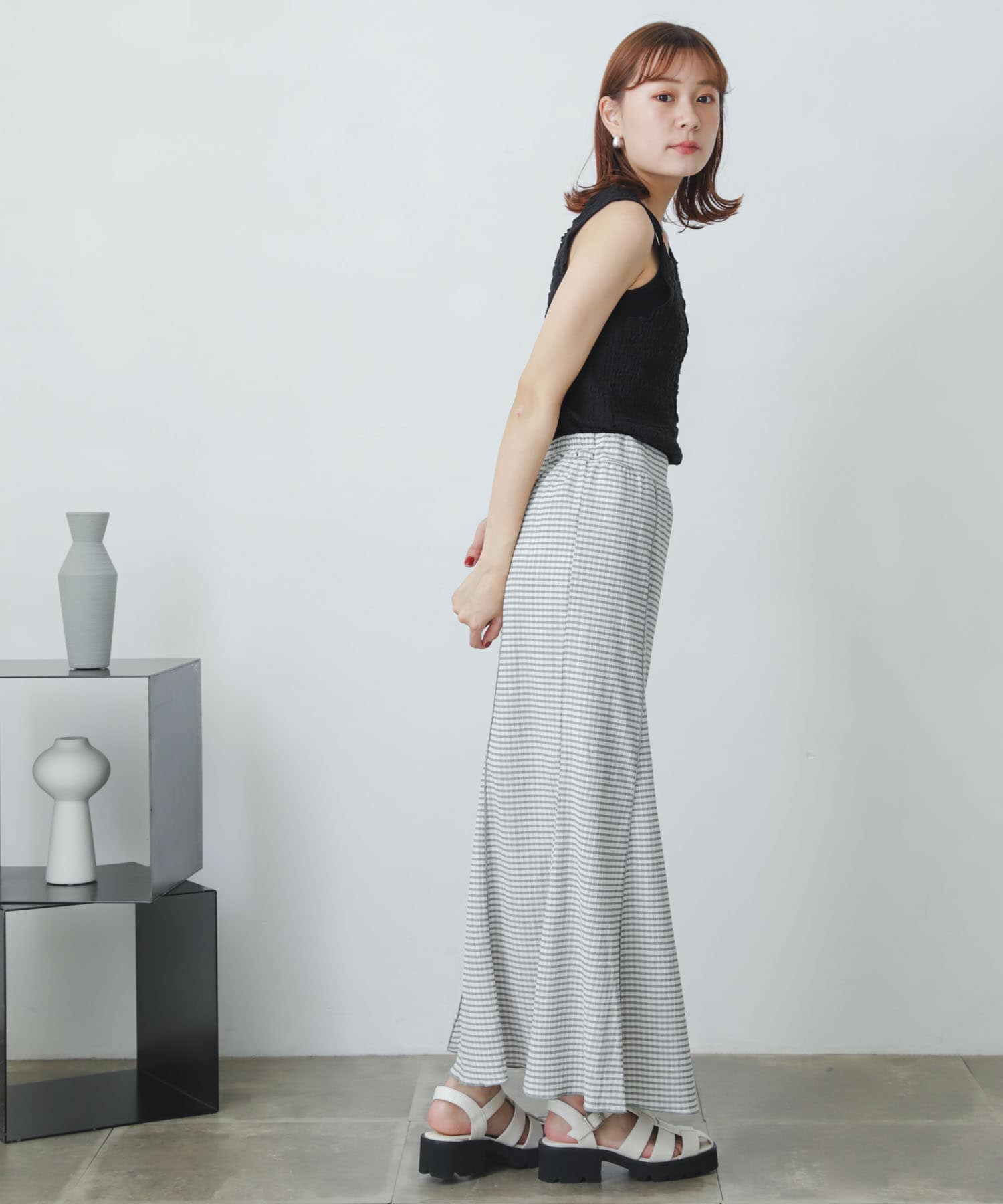 身長：162cm サイズ：one