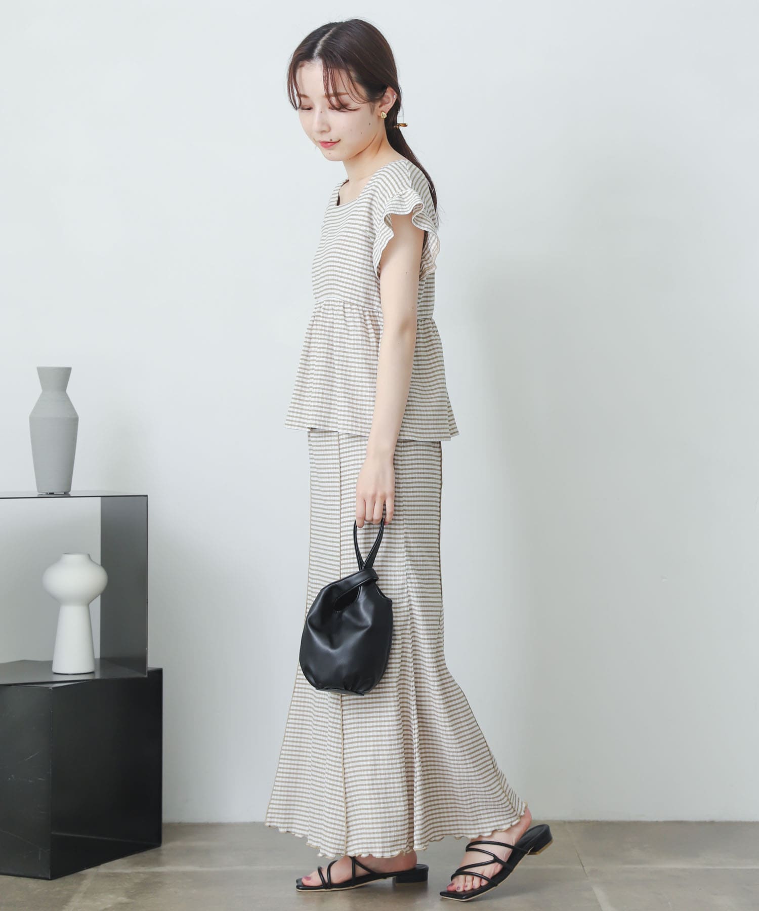 身長：156cm サイズ：one