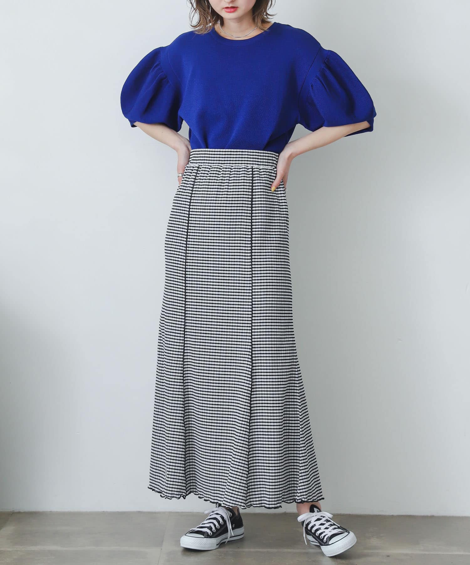 身長：169cm サイズ：one