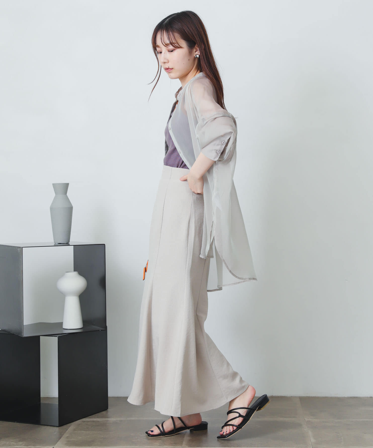 身長：156cm サイズ：M