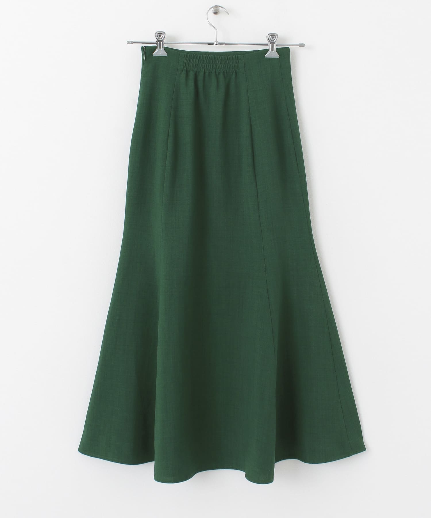 リネンライクマーメイドスカート GREEN XS