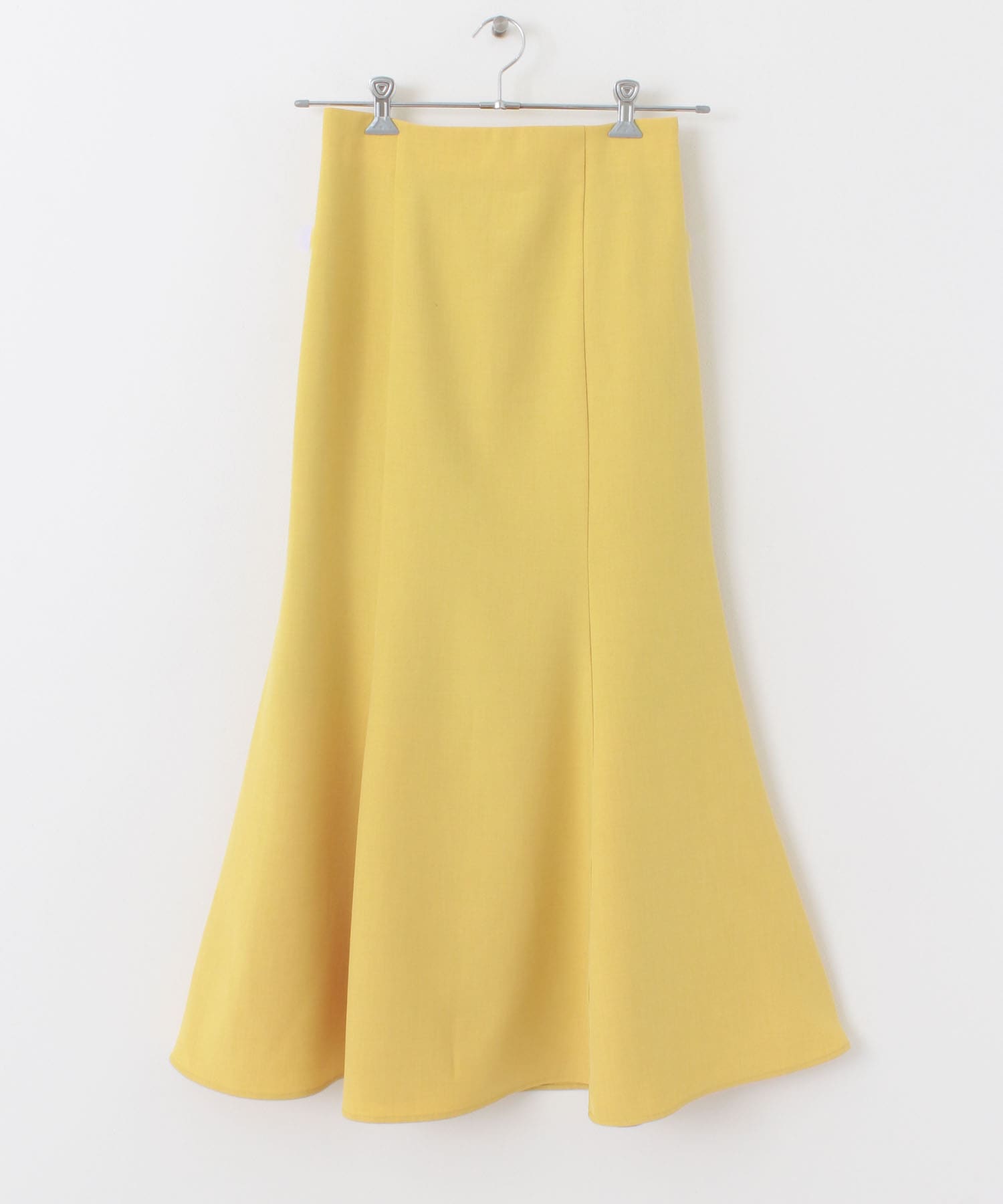 リネンライクマーメイドスカート YELLOW XS