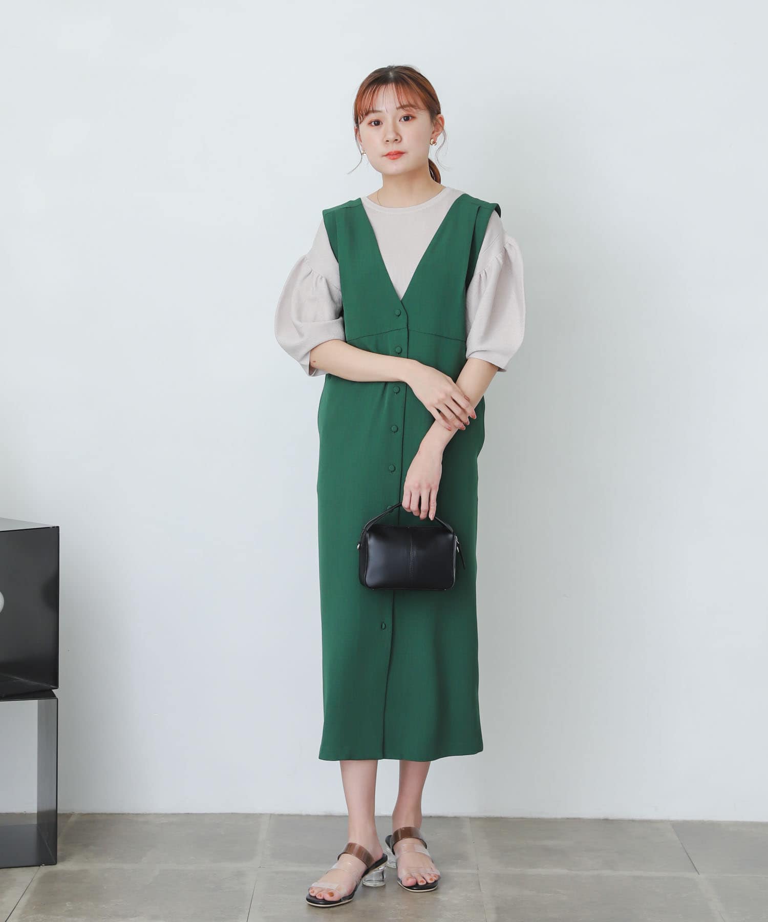 身長：162cm サイズ：one