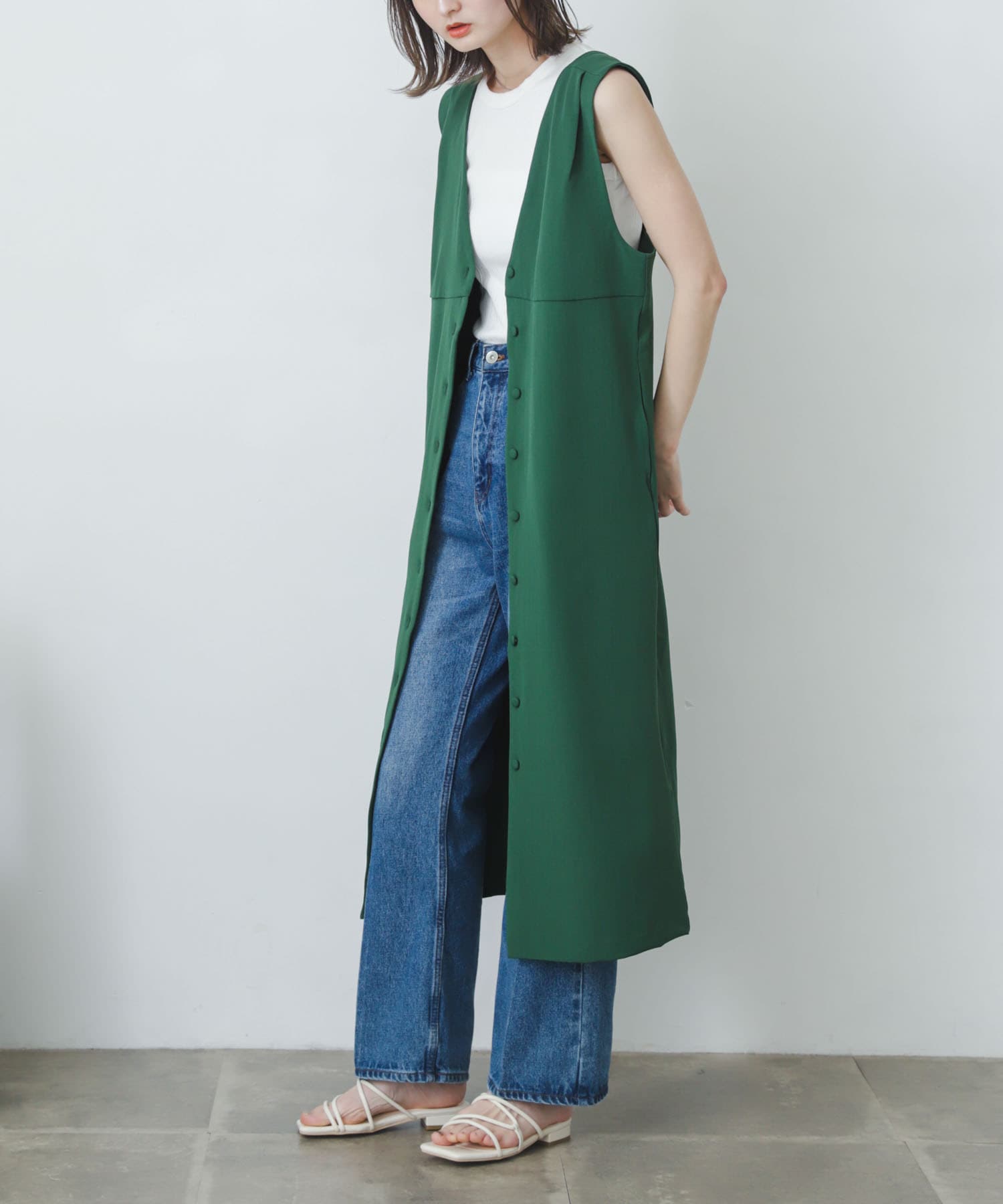 身長：169cm サイズ：one