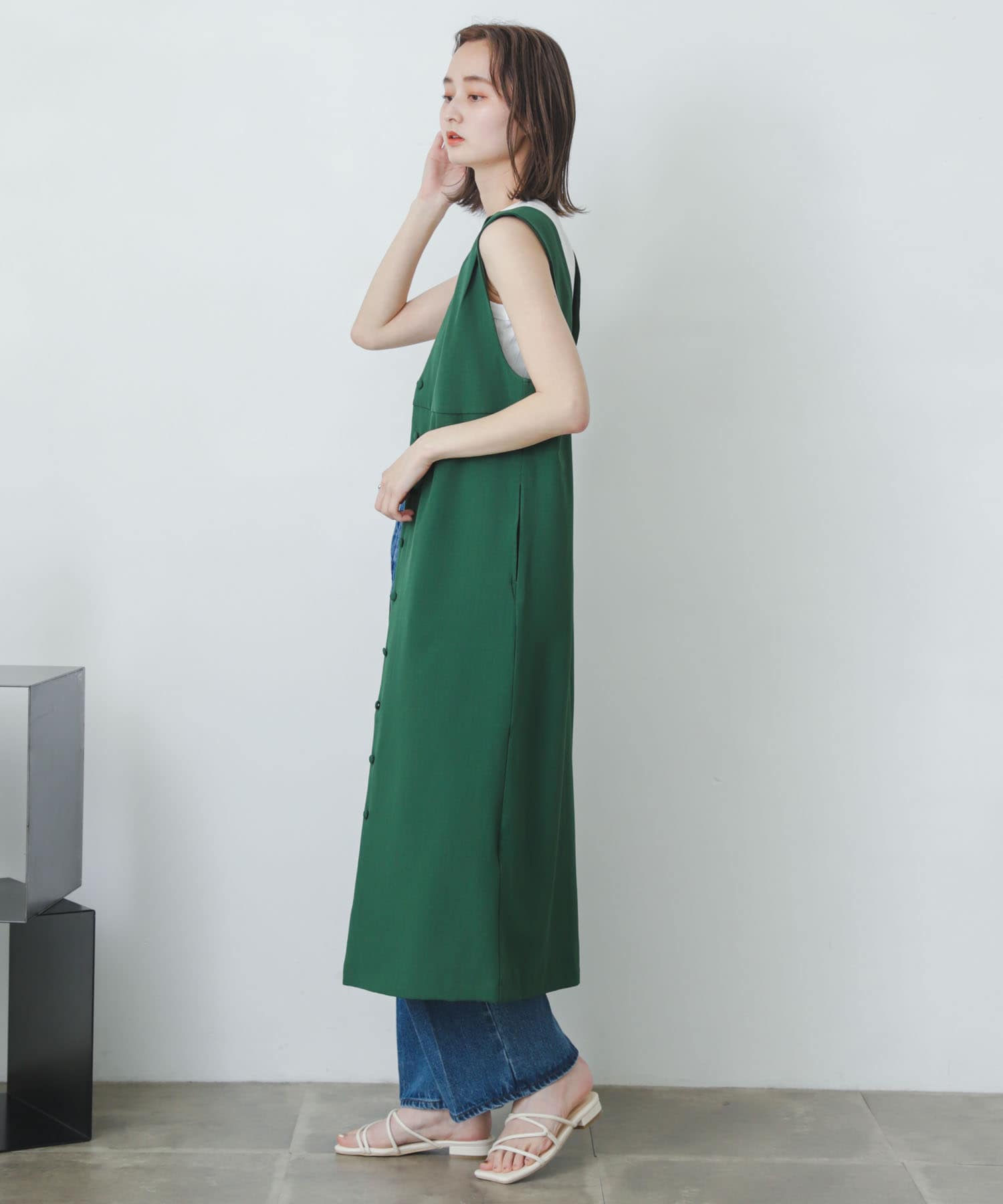 身長：169cm サイズ：one