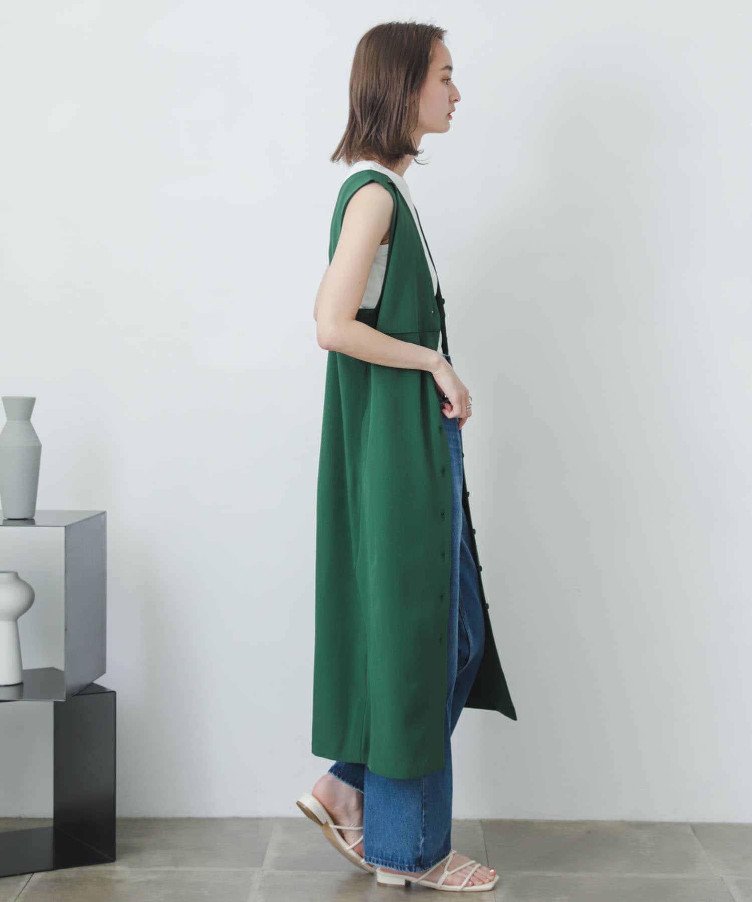 身長：169cm サイズ：one