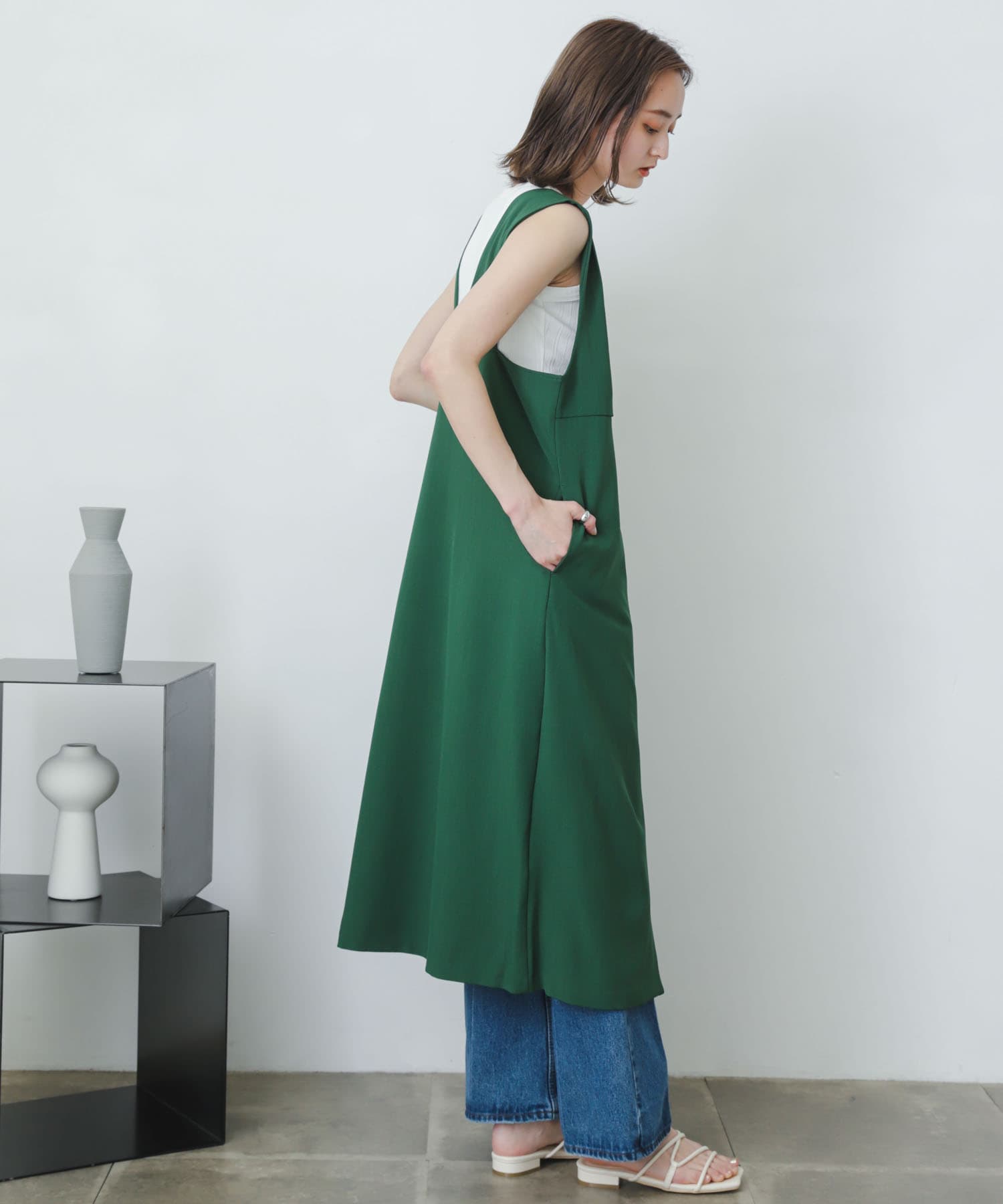 身長：169cm サイズ：one