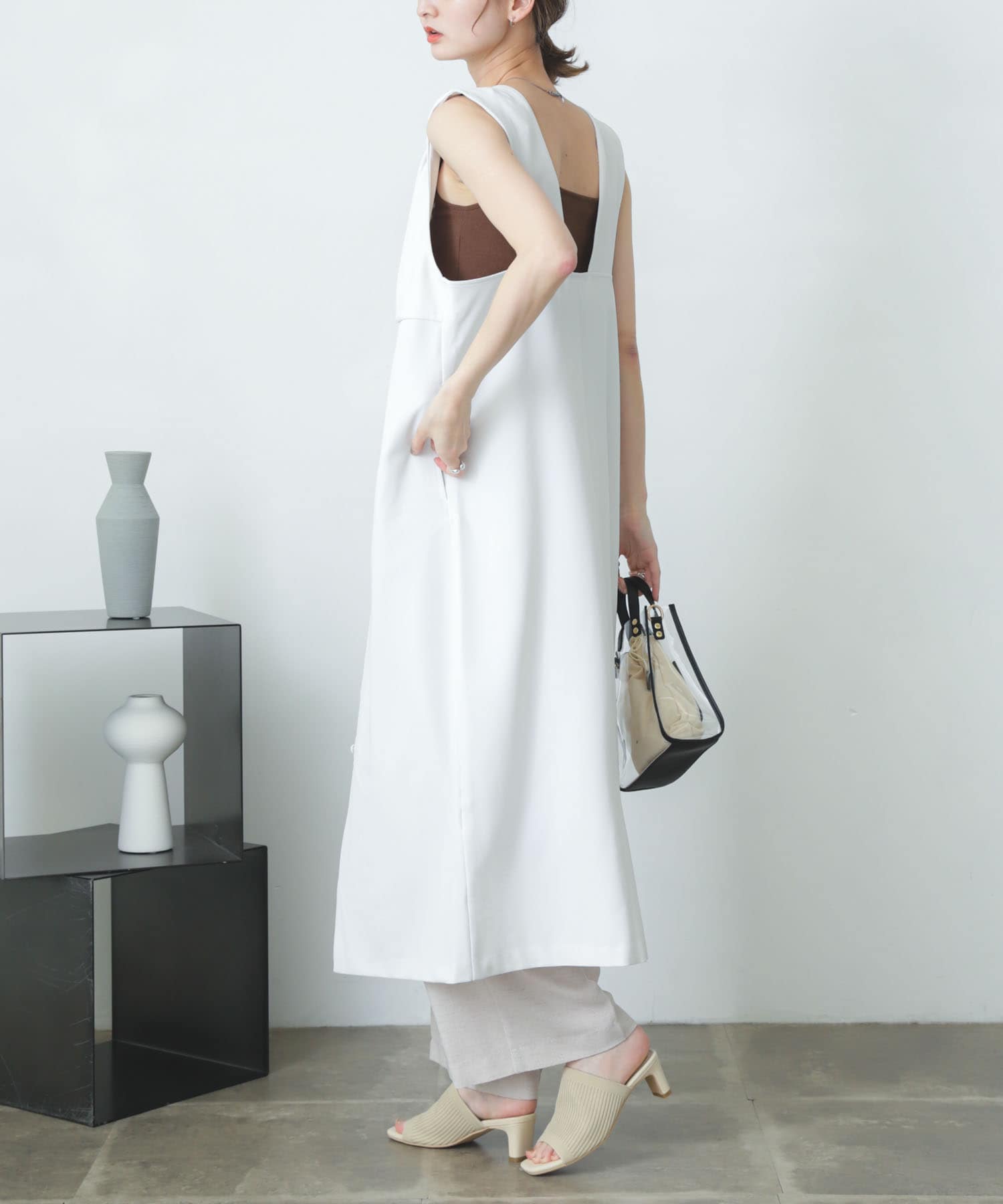 身長：169cm サイズ：one