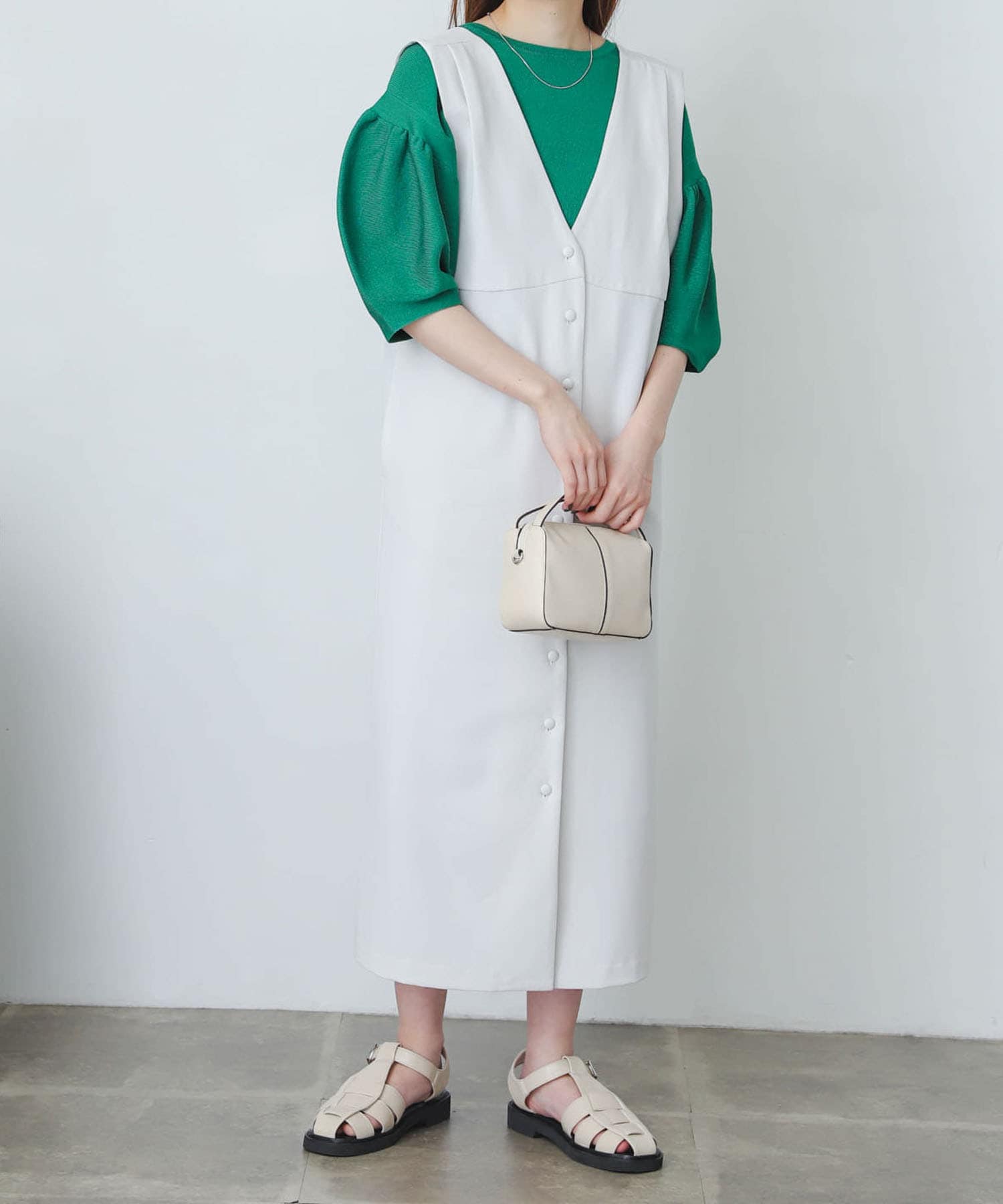 身長：156cm サイズ：one