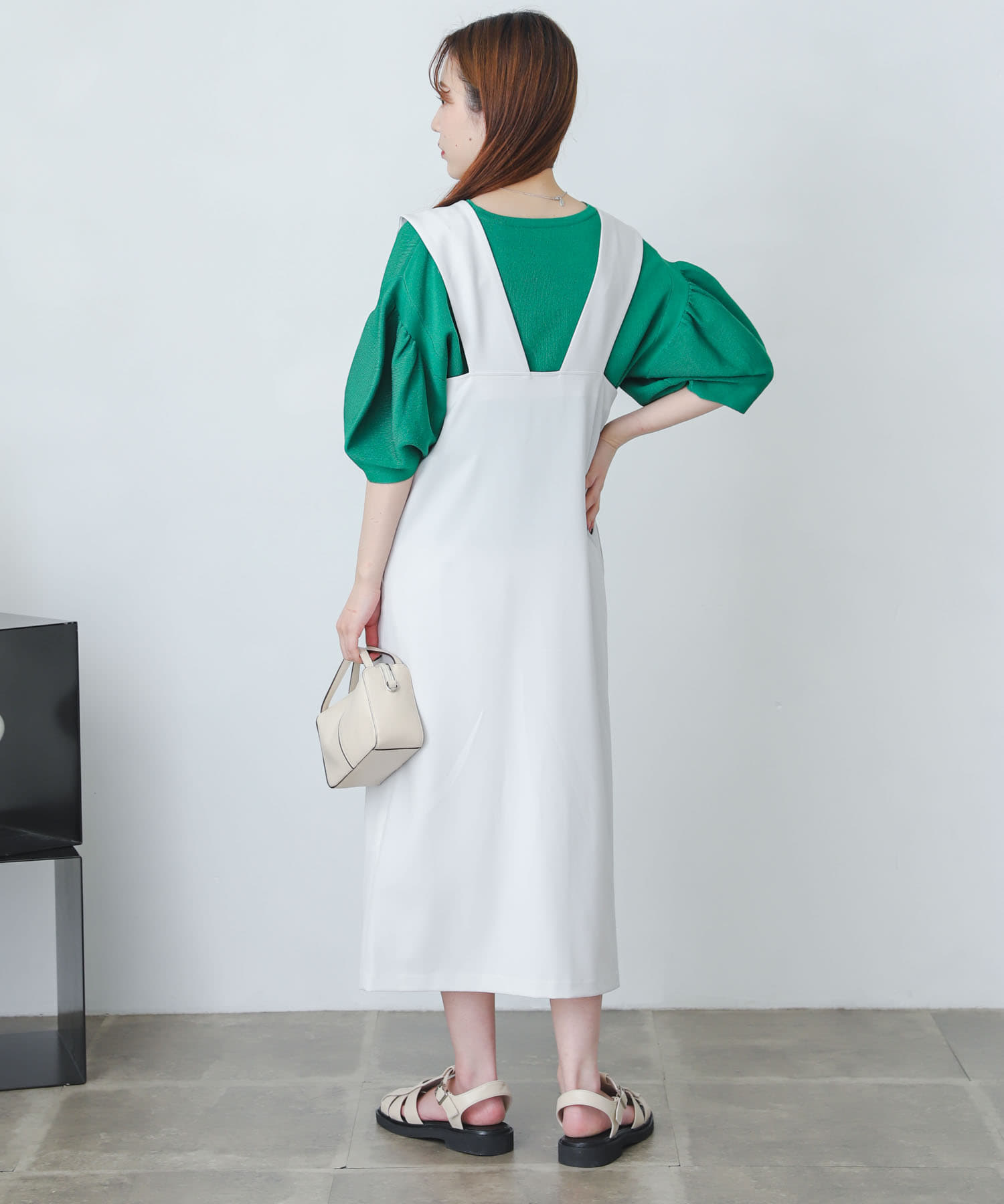身長：156cm サイズ：one