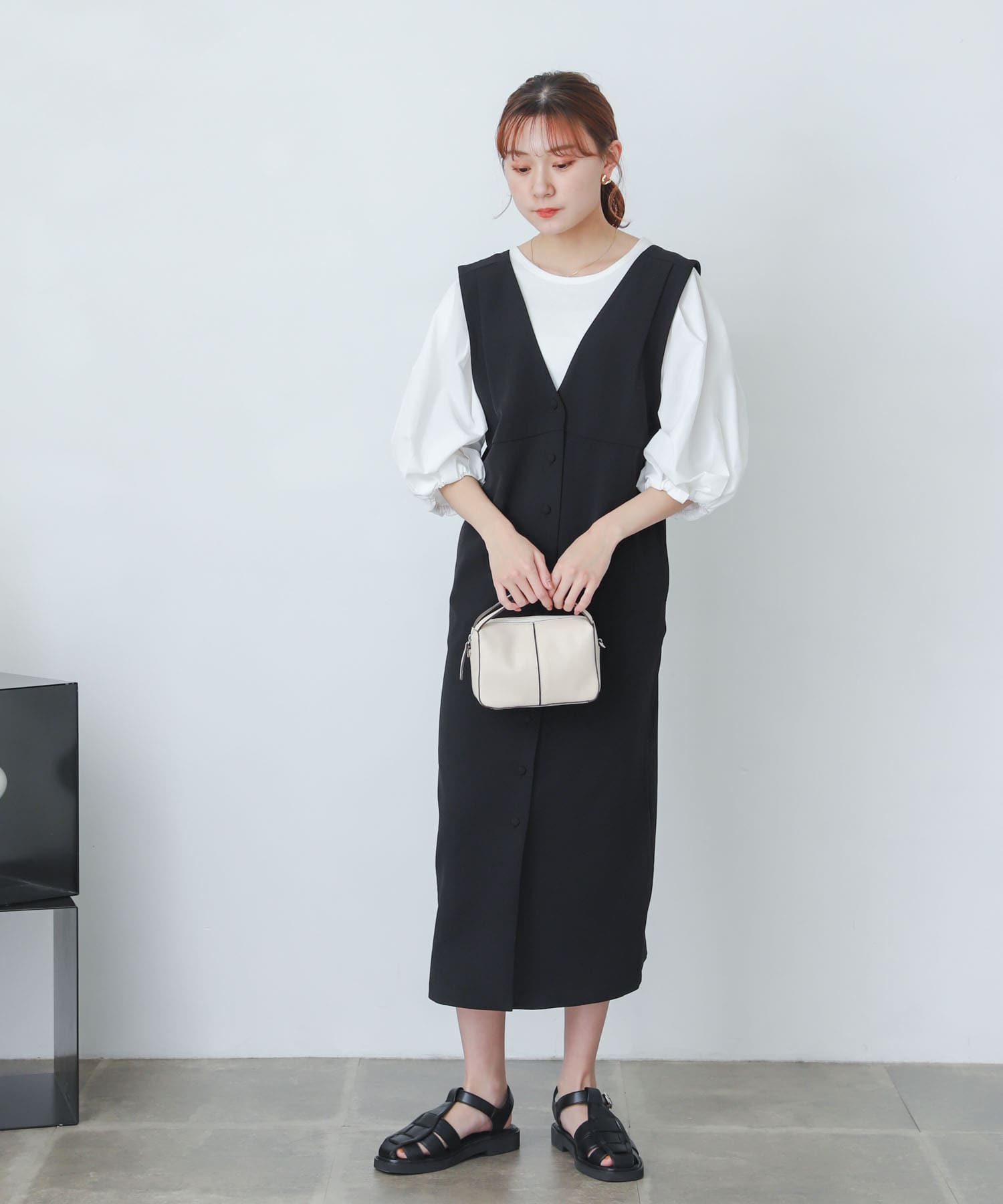身長：162cm サイズ：one