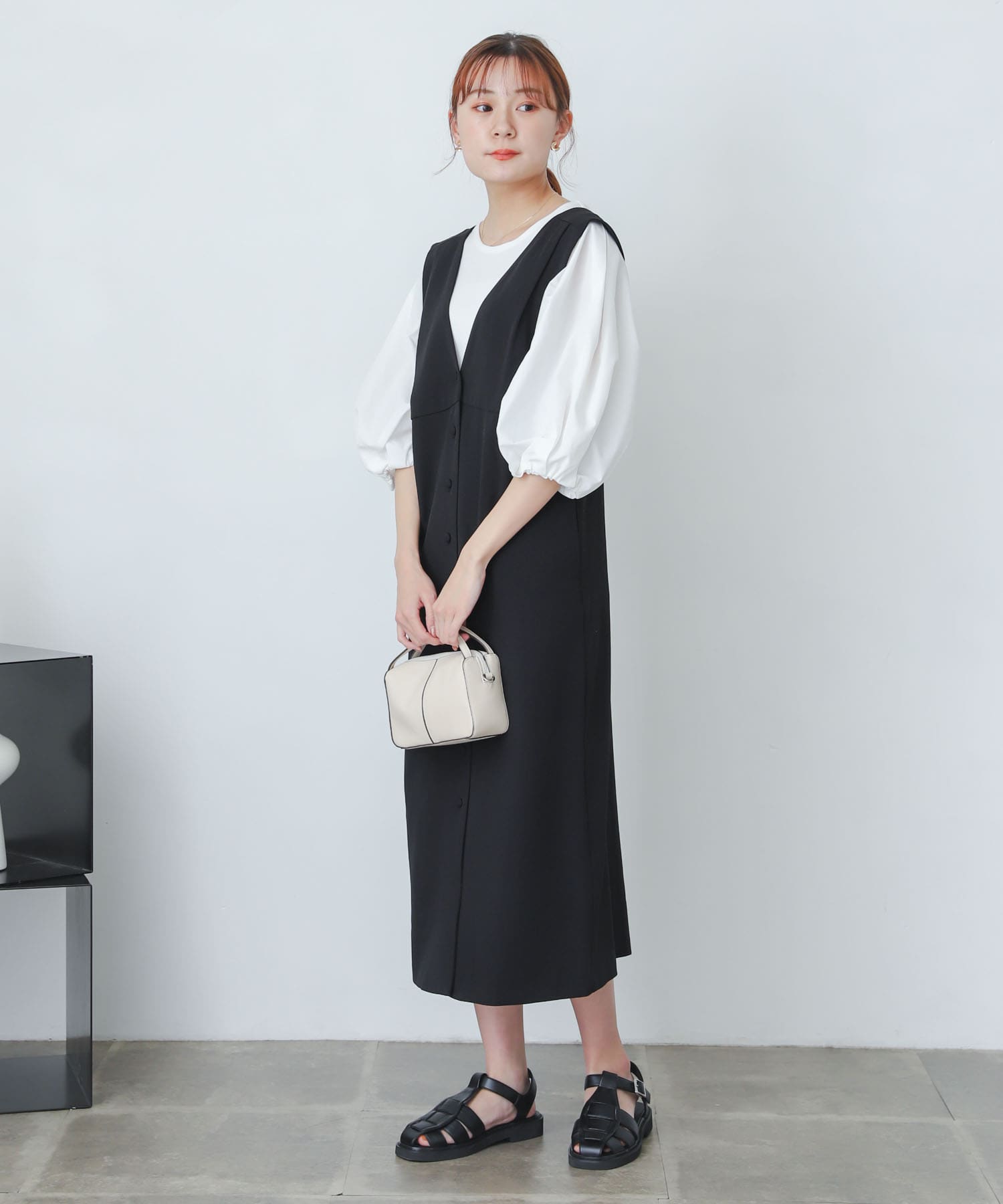 身長：162cm サイズ：one