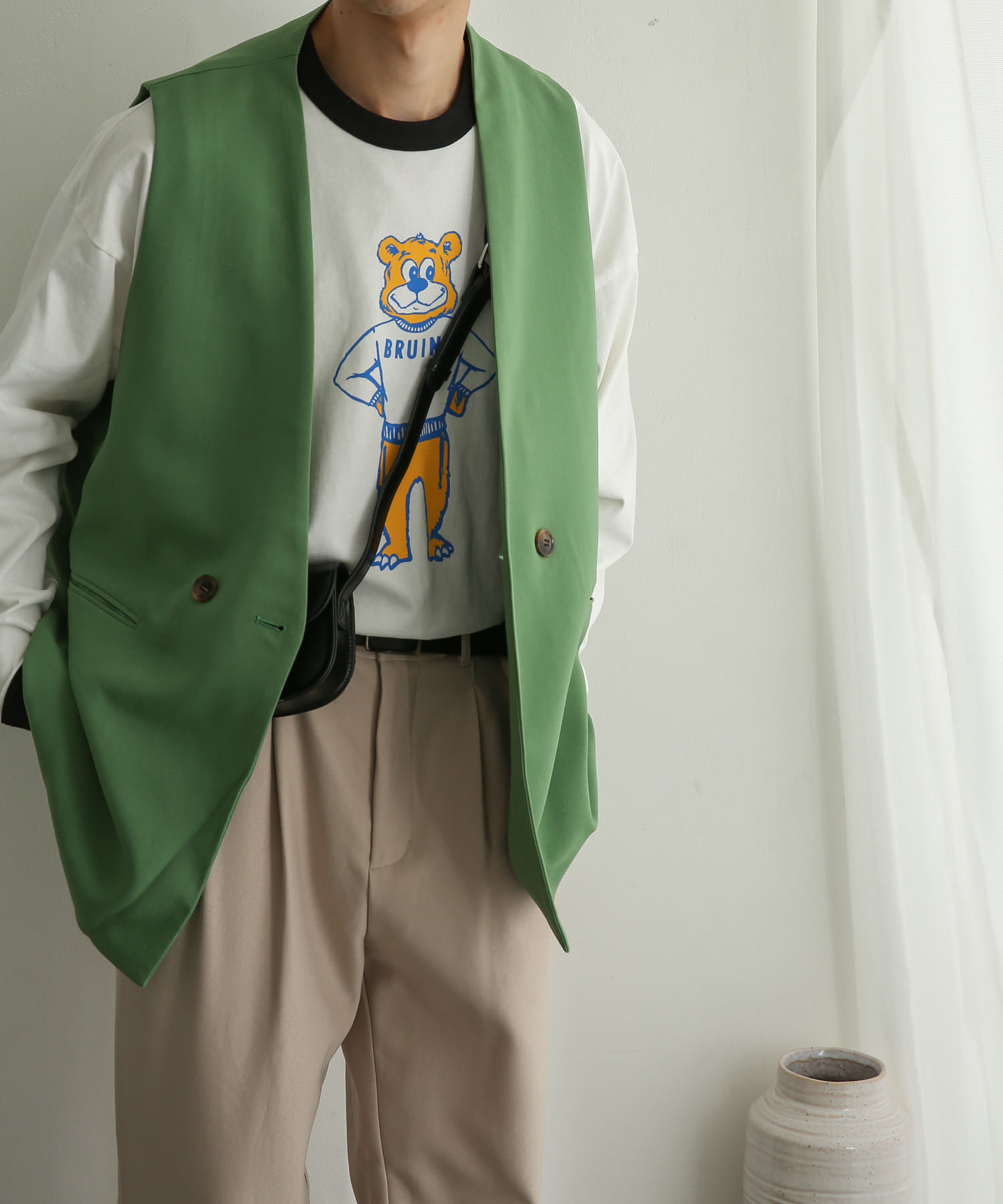 身長：176cm サイズ：L
