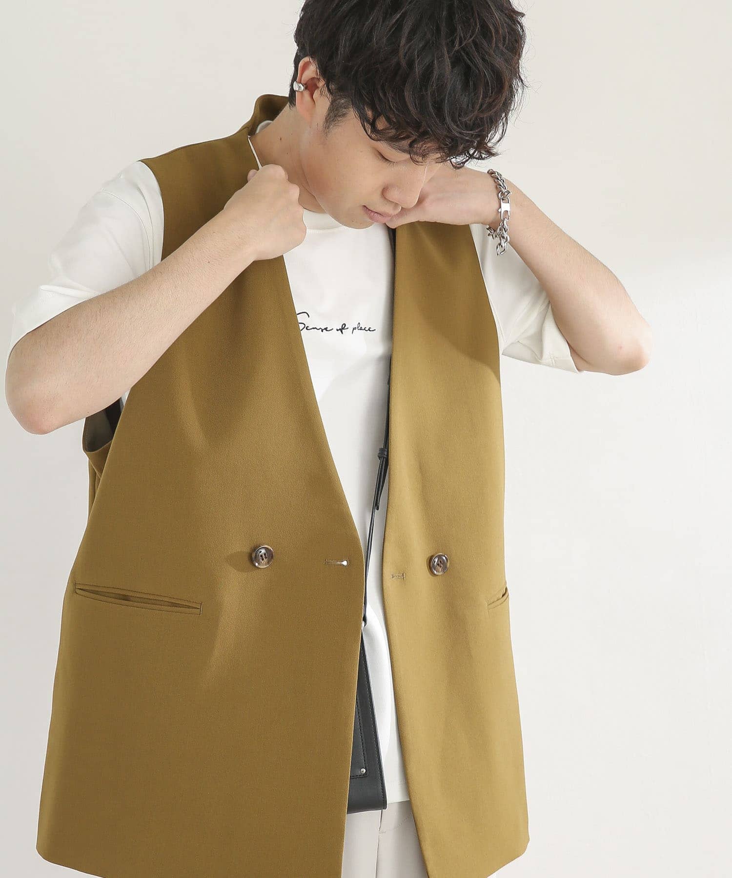 身長：173cm サイズ：L