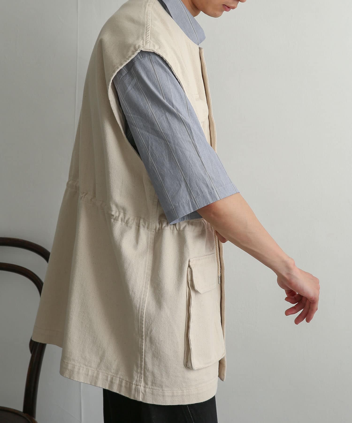 身長：176cm サイズ：L