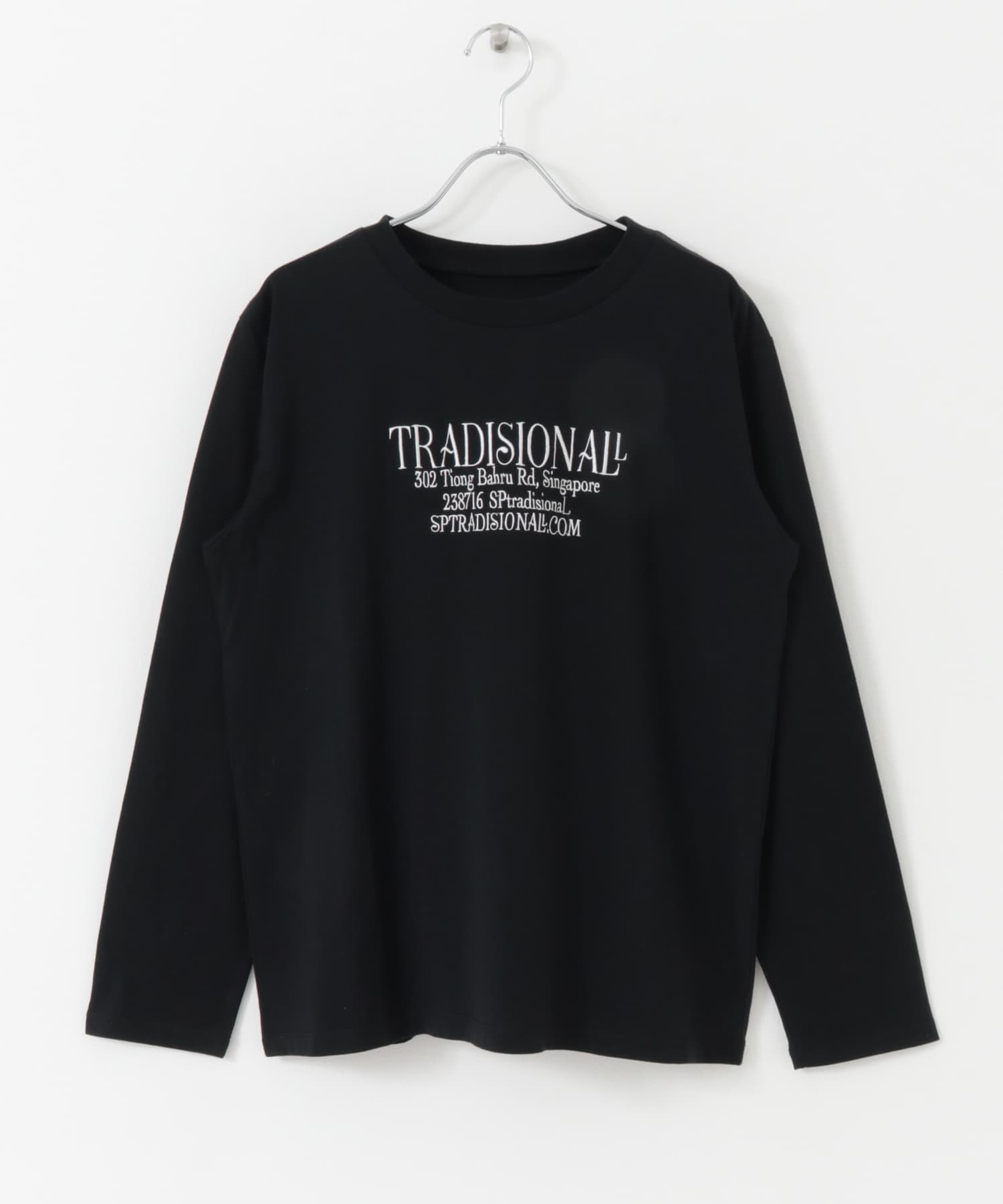 ロゴシシュウTシャツ BLACK one