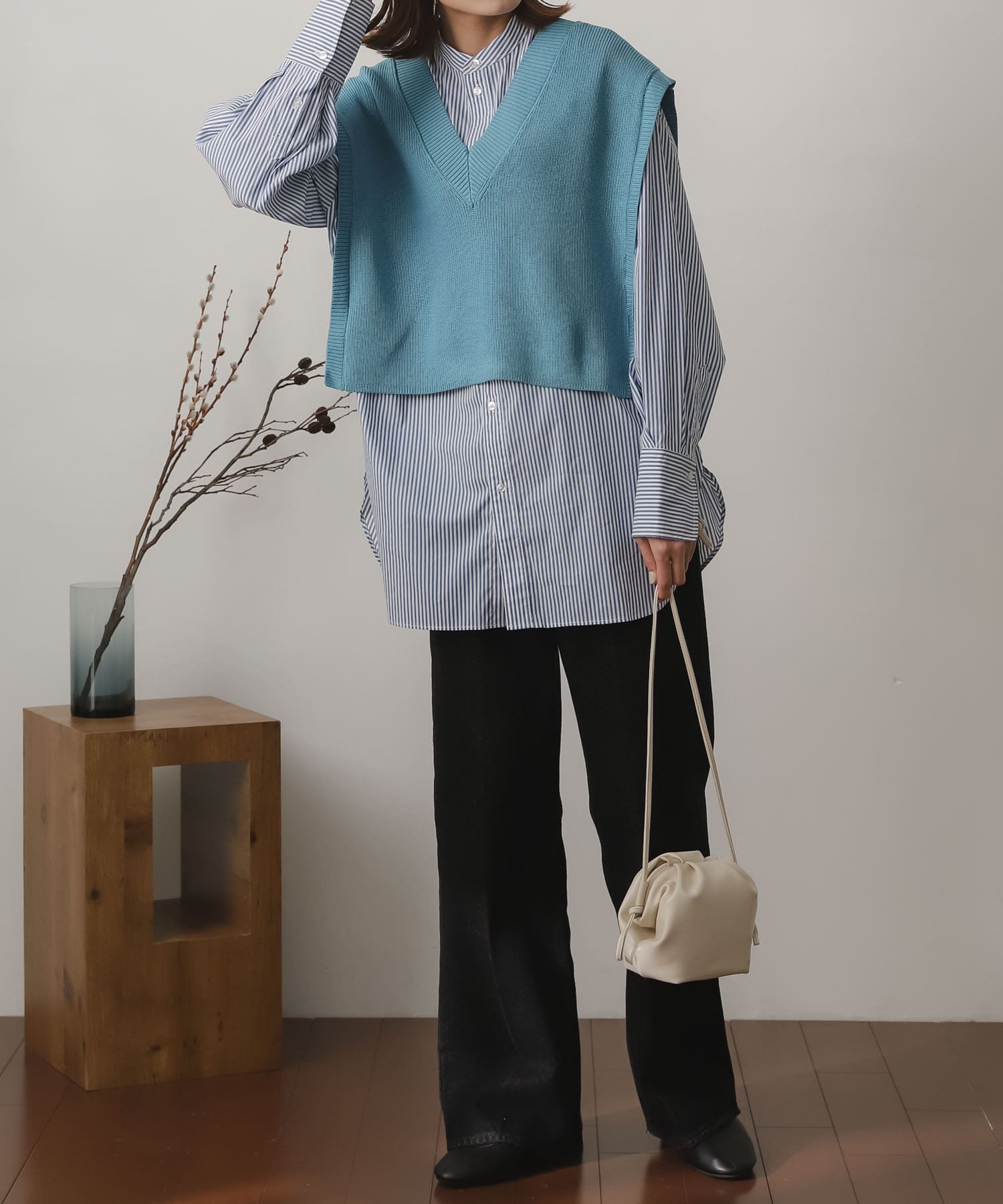 身長：162cm サイズ：one