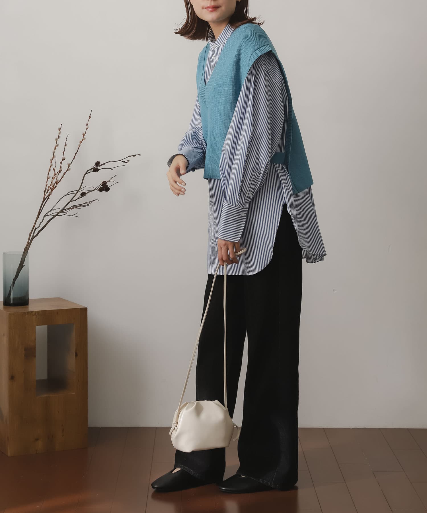 身長：162cm サイズ：one