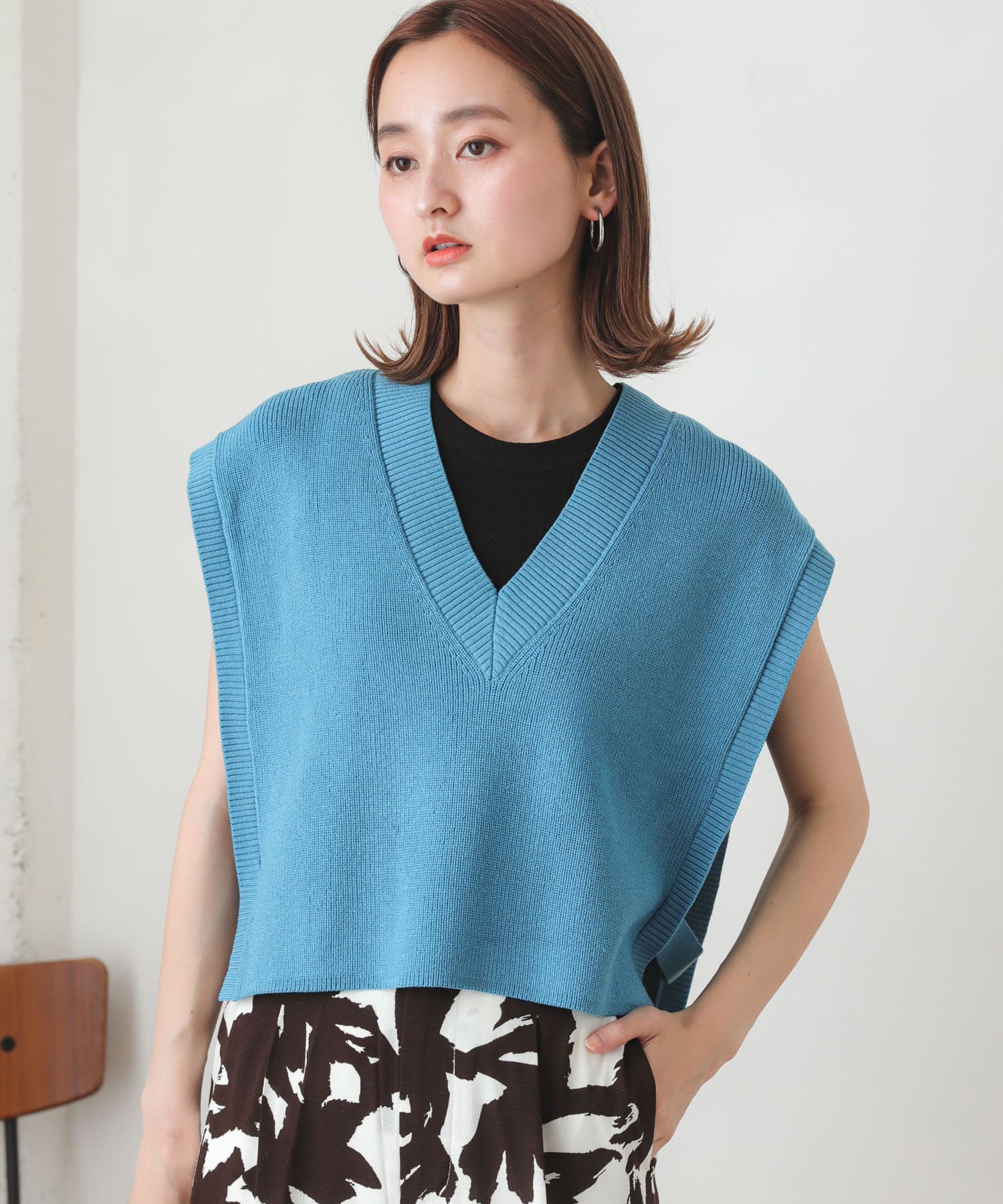 身長：169cm サイズ：one