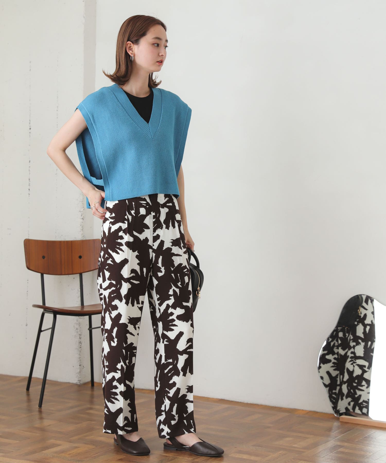 身長：169cm サイズ：one