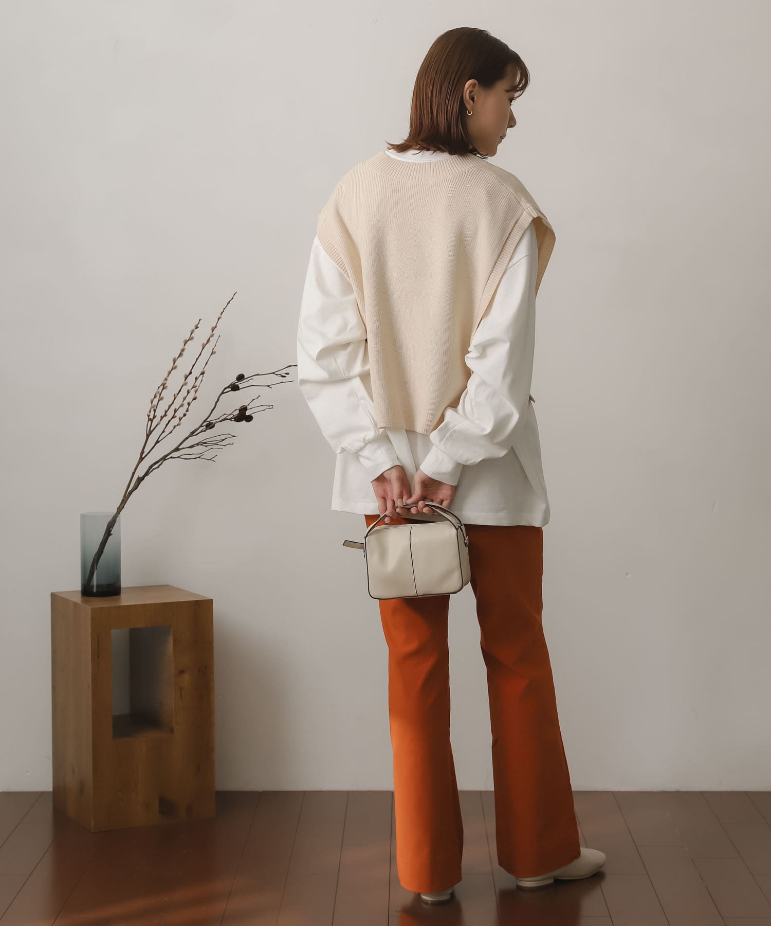 身長：162cm サイズ：one