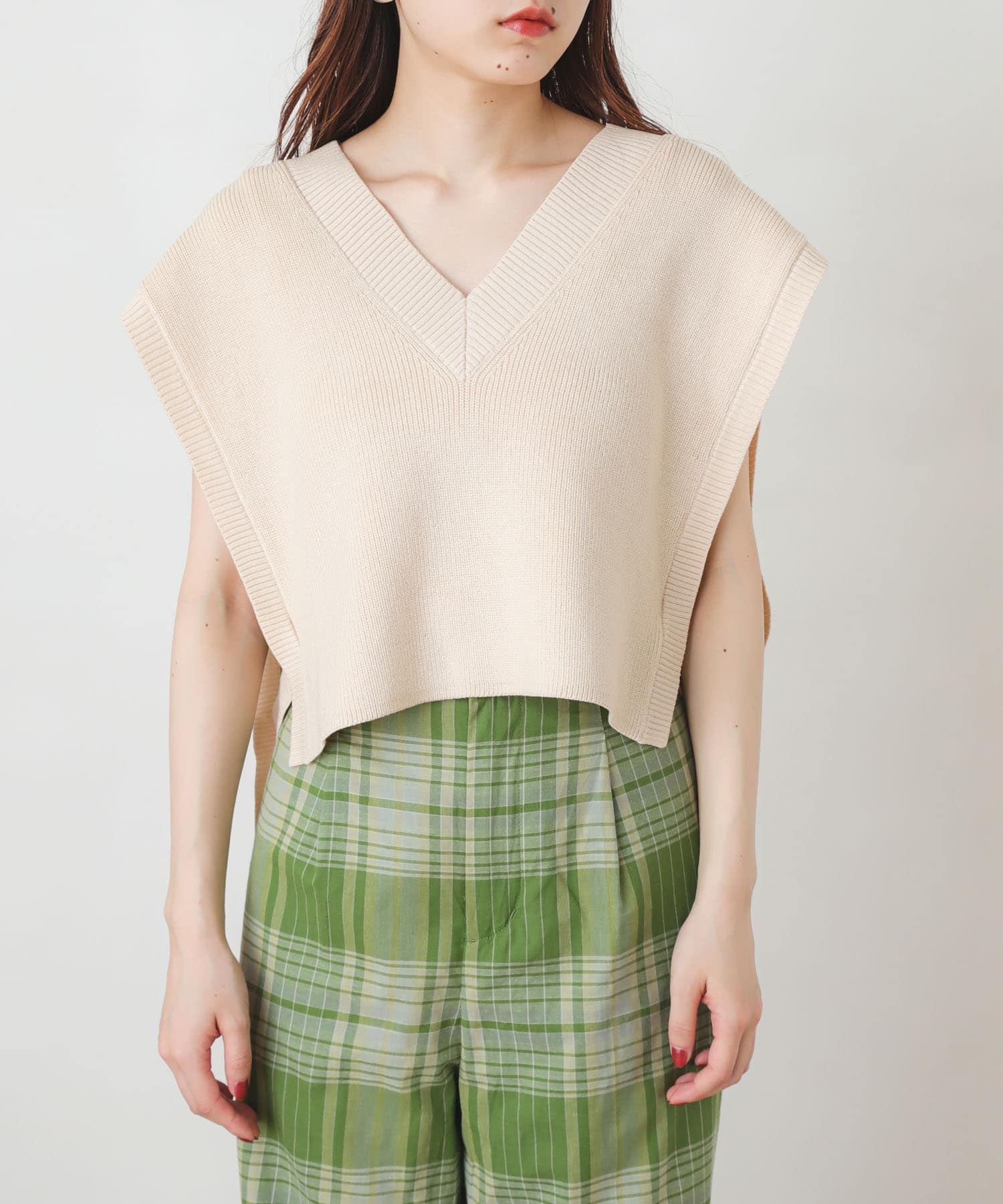 身長：156cm サイズ：one